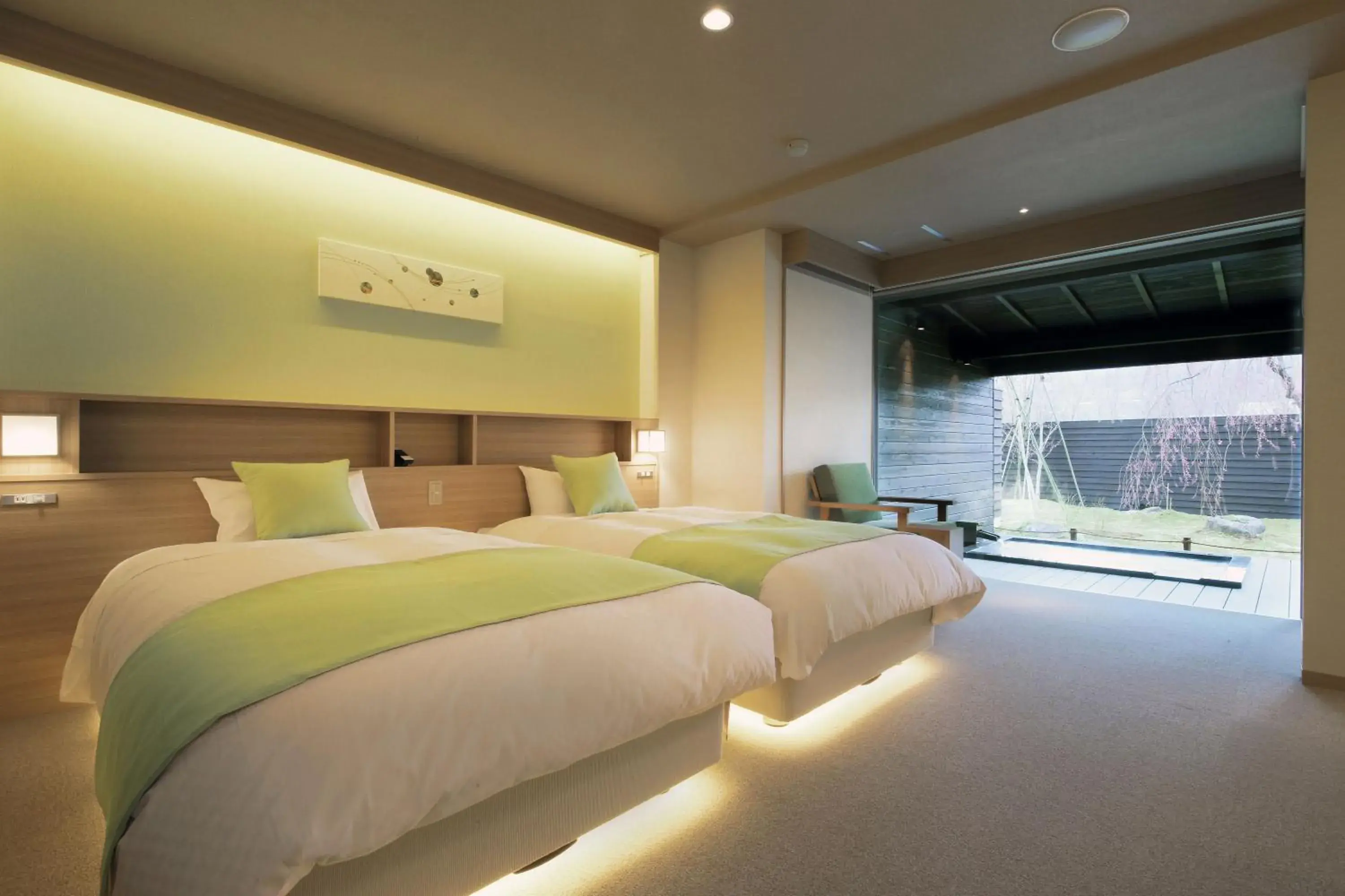 Photo of the whole room, Bed in Yuuyu No Sato Yusa Photo of the whole room, Bed in Yuuyu No Sato Yusa