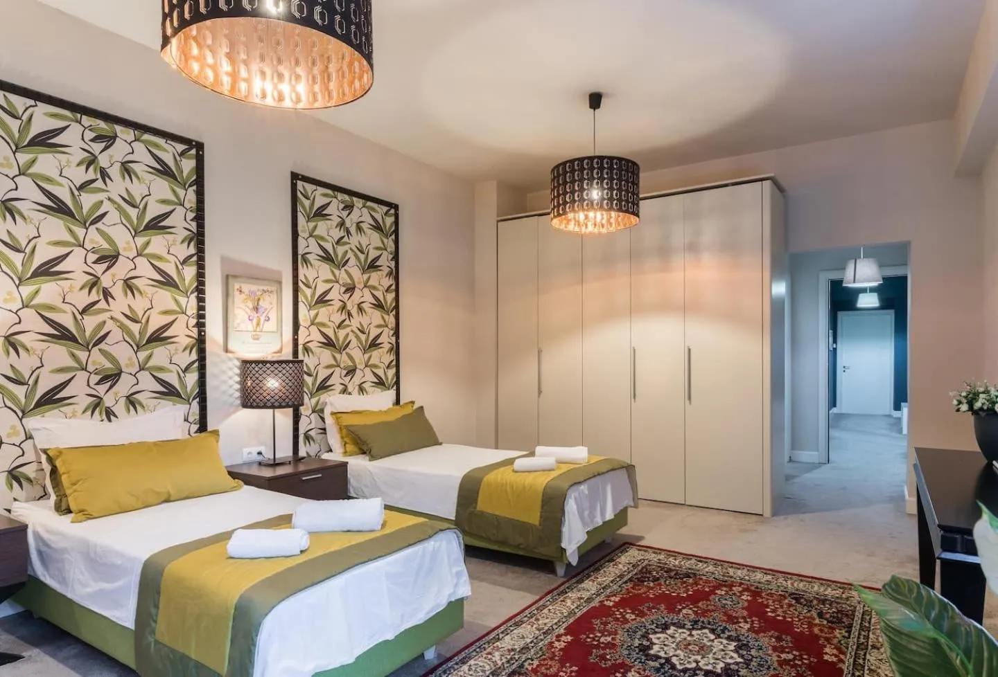 Bed in Villa Elena