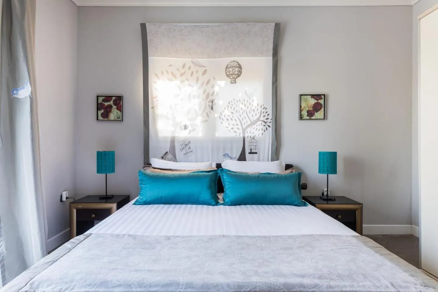 Bedroom, Bed in Villa Elena