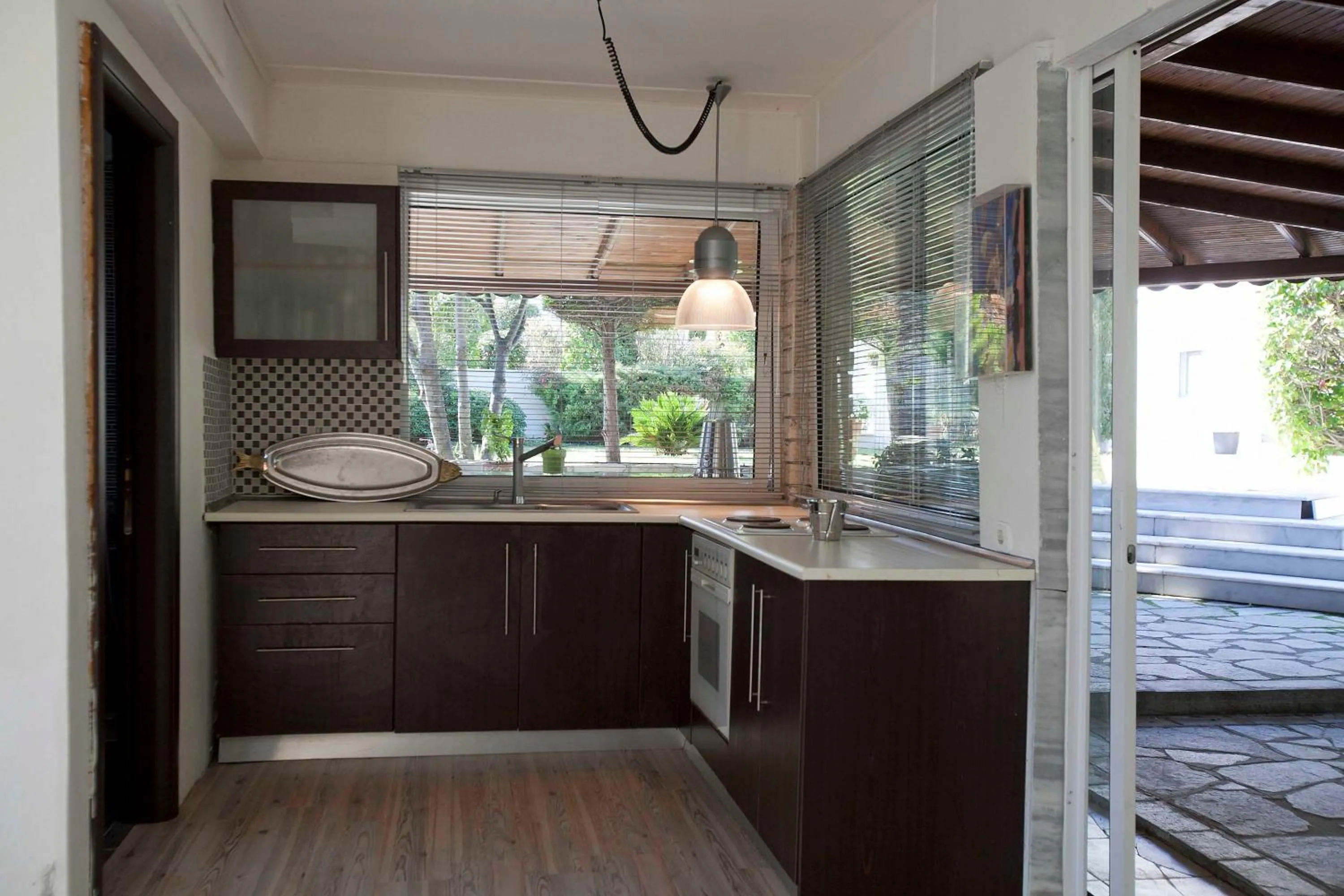 Kitchen or kitchenette in Villa Elena