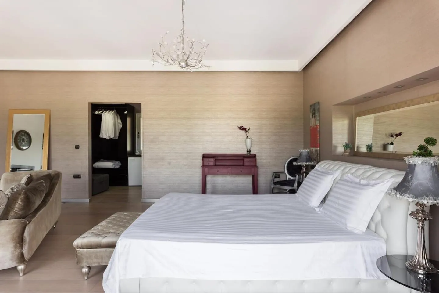 Bedroom, Bed in Villa Elena