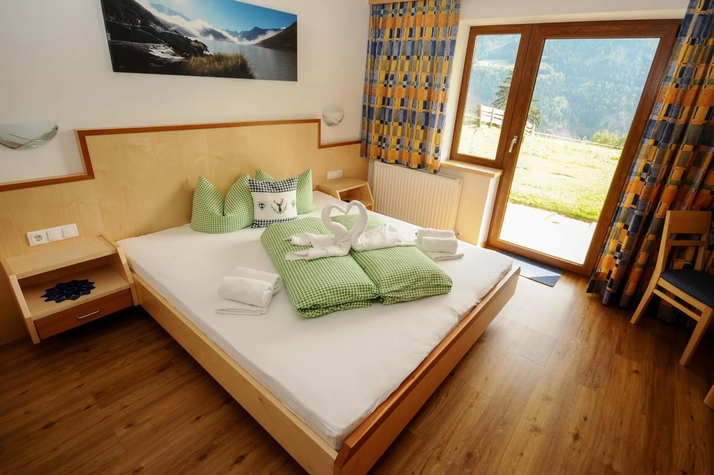 Bedroom, Bed in Ferienhaus Gundolf Peter