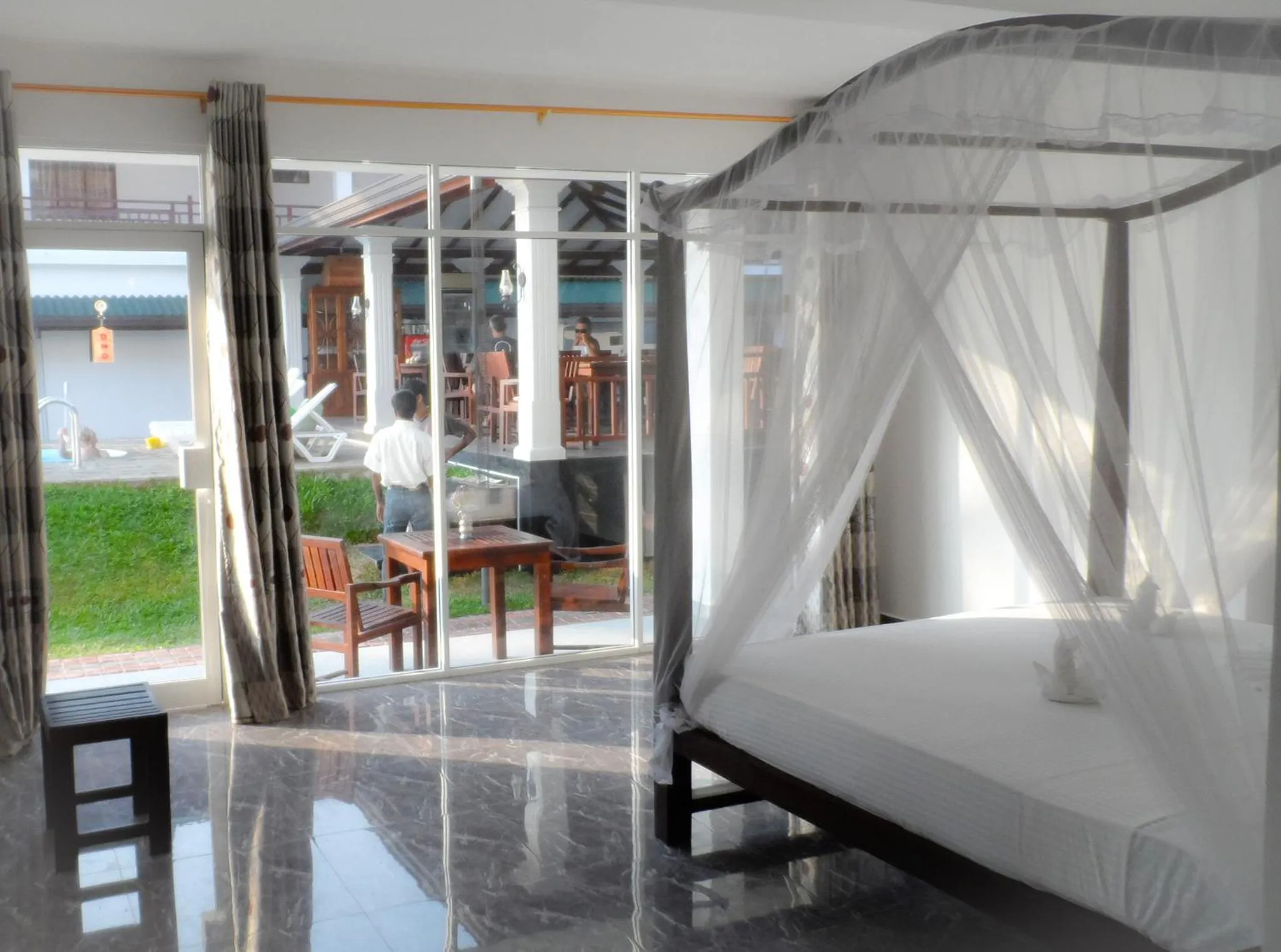 Photo of the whole room, Bed in Pearl Island Beach Hotel