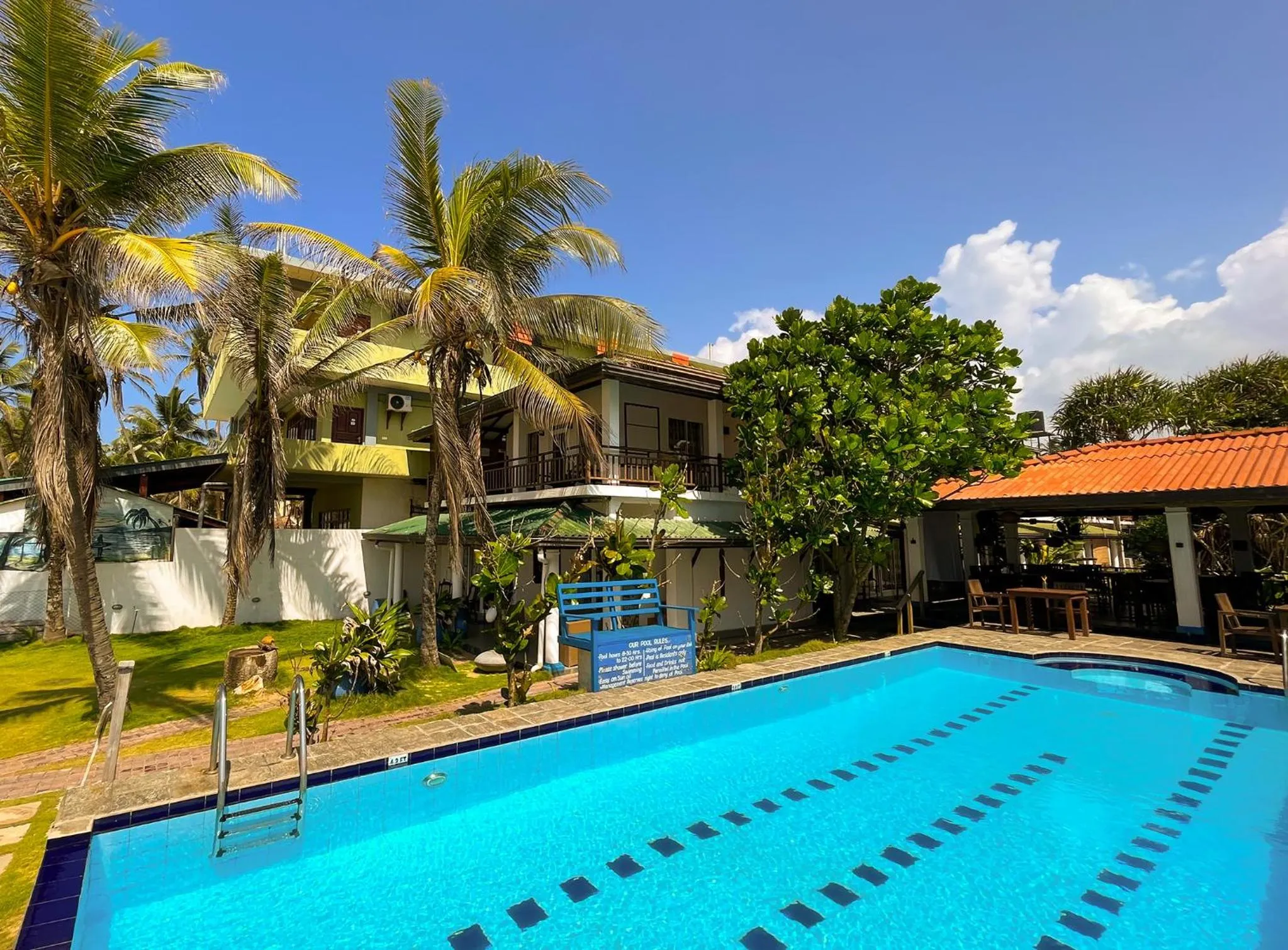 Property building in Pearl Island Beach Hotel