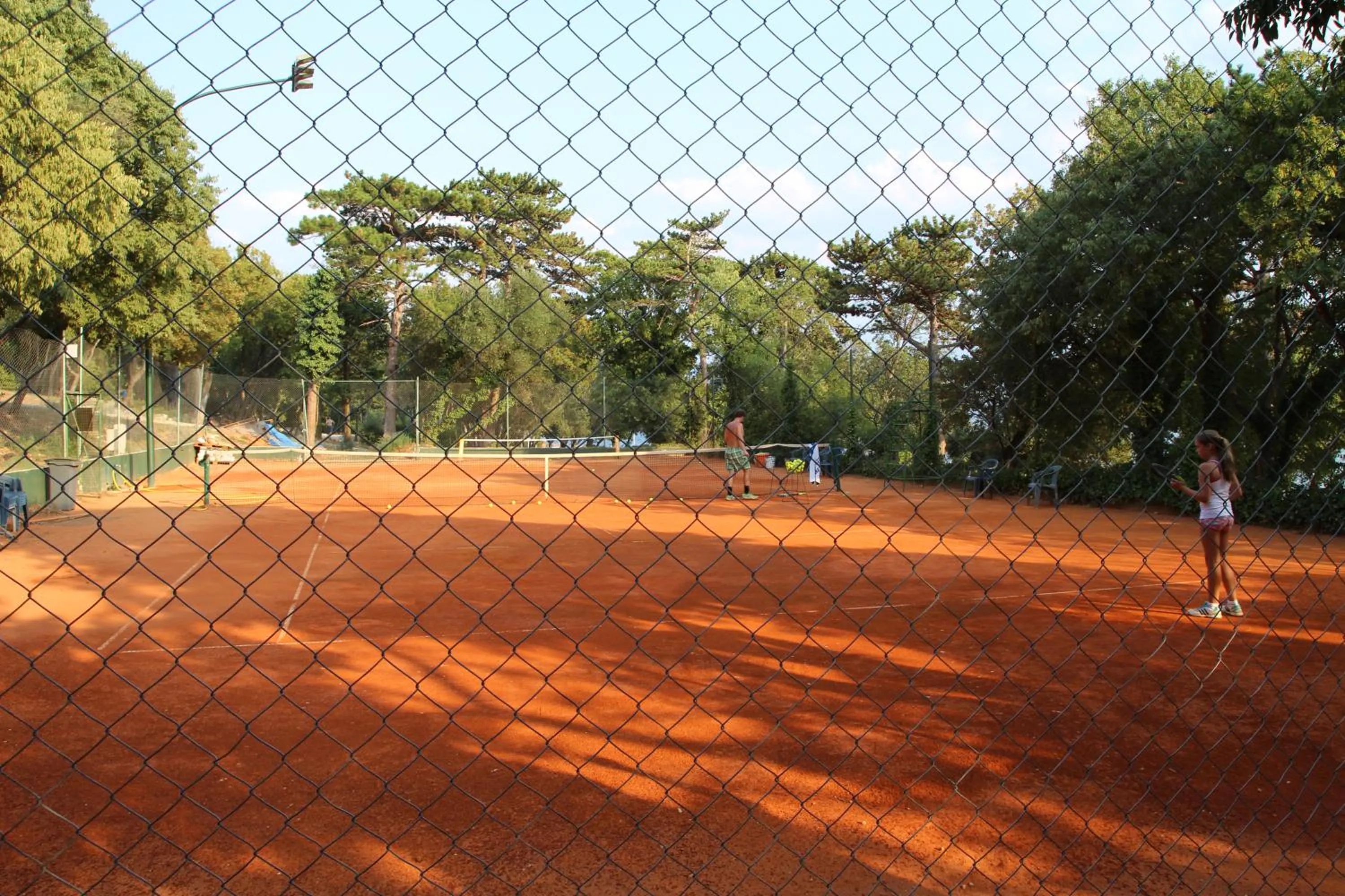 Tennis court in Pansion Ruža