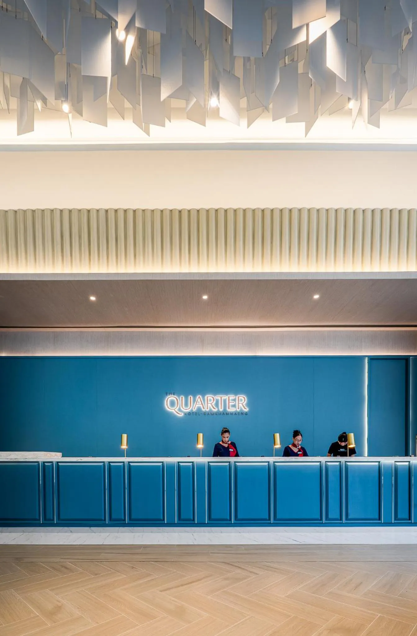 Lobby or reception in The Quarter Ramkhamhaeng by UHG