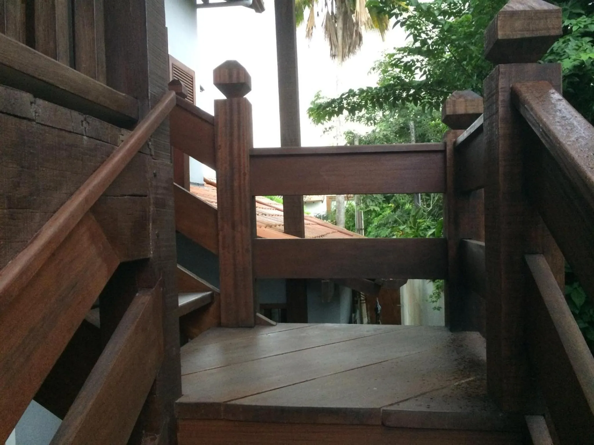 Balcony/Terrace in Pousada Açai