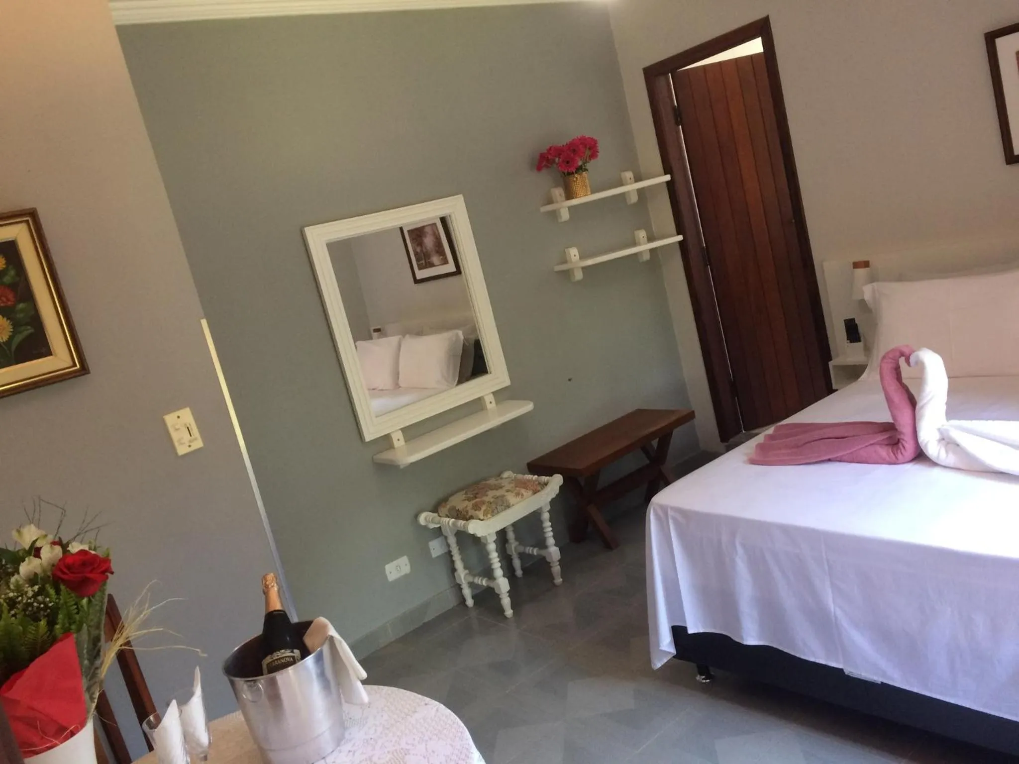 Photo of the whole room, Bed in Pousada Açai
