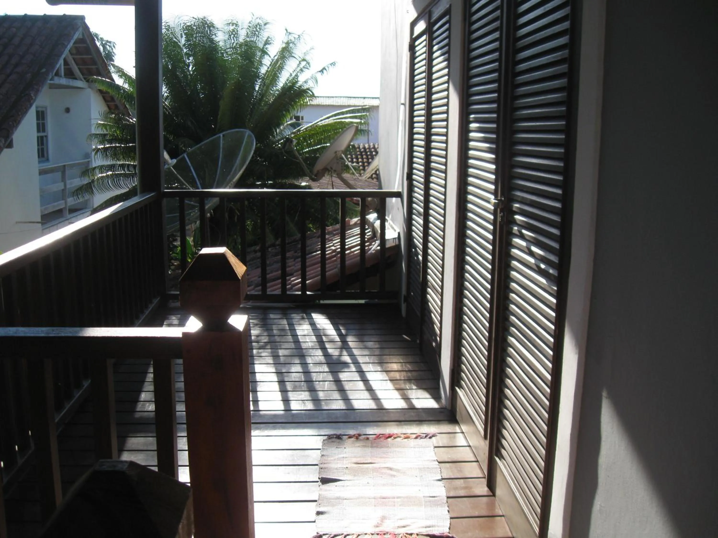 Balcony/Terrace in Pousada Açai