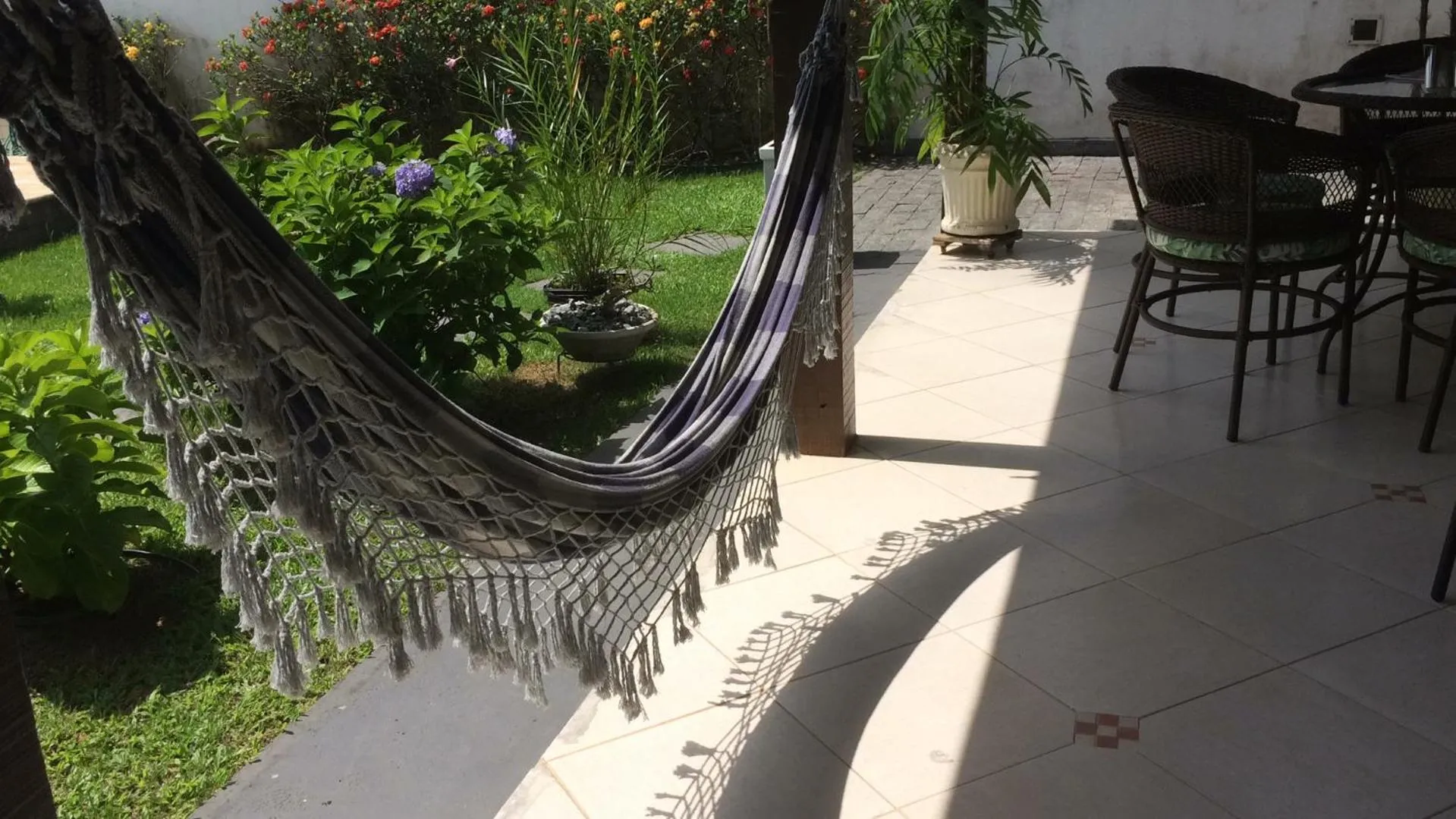 Patio in Pousada Açai