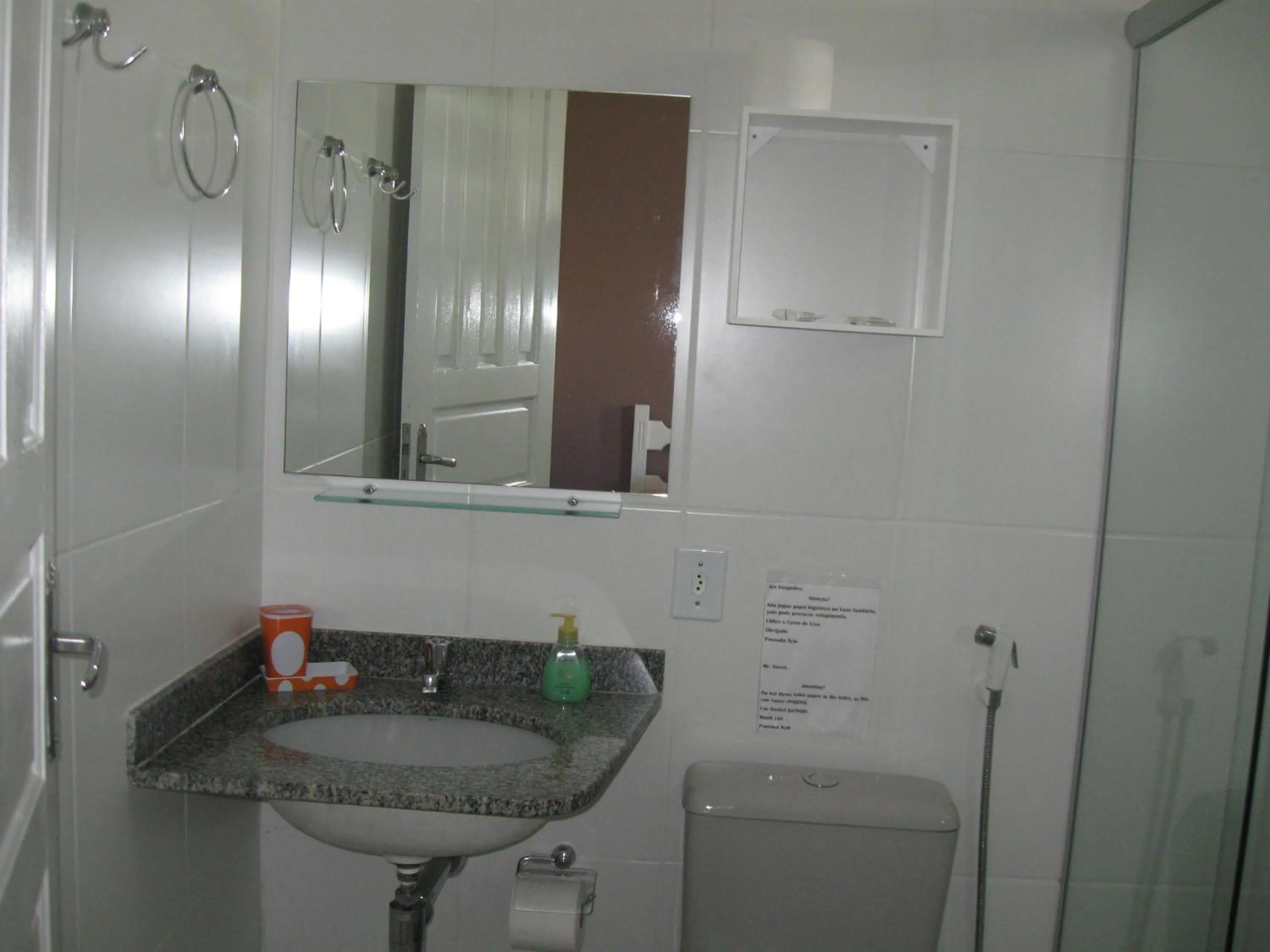 Bathroom in Pousada Açai