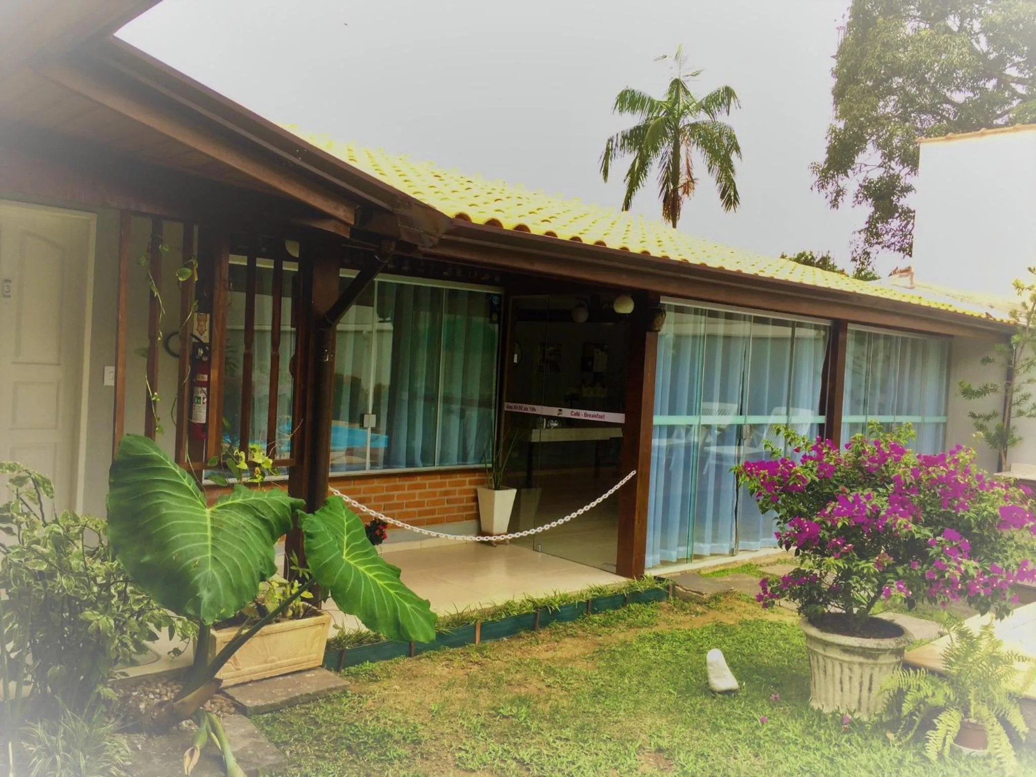 Patio in Pousada Açai