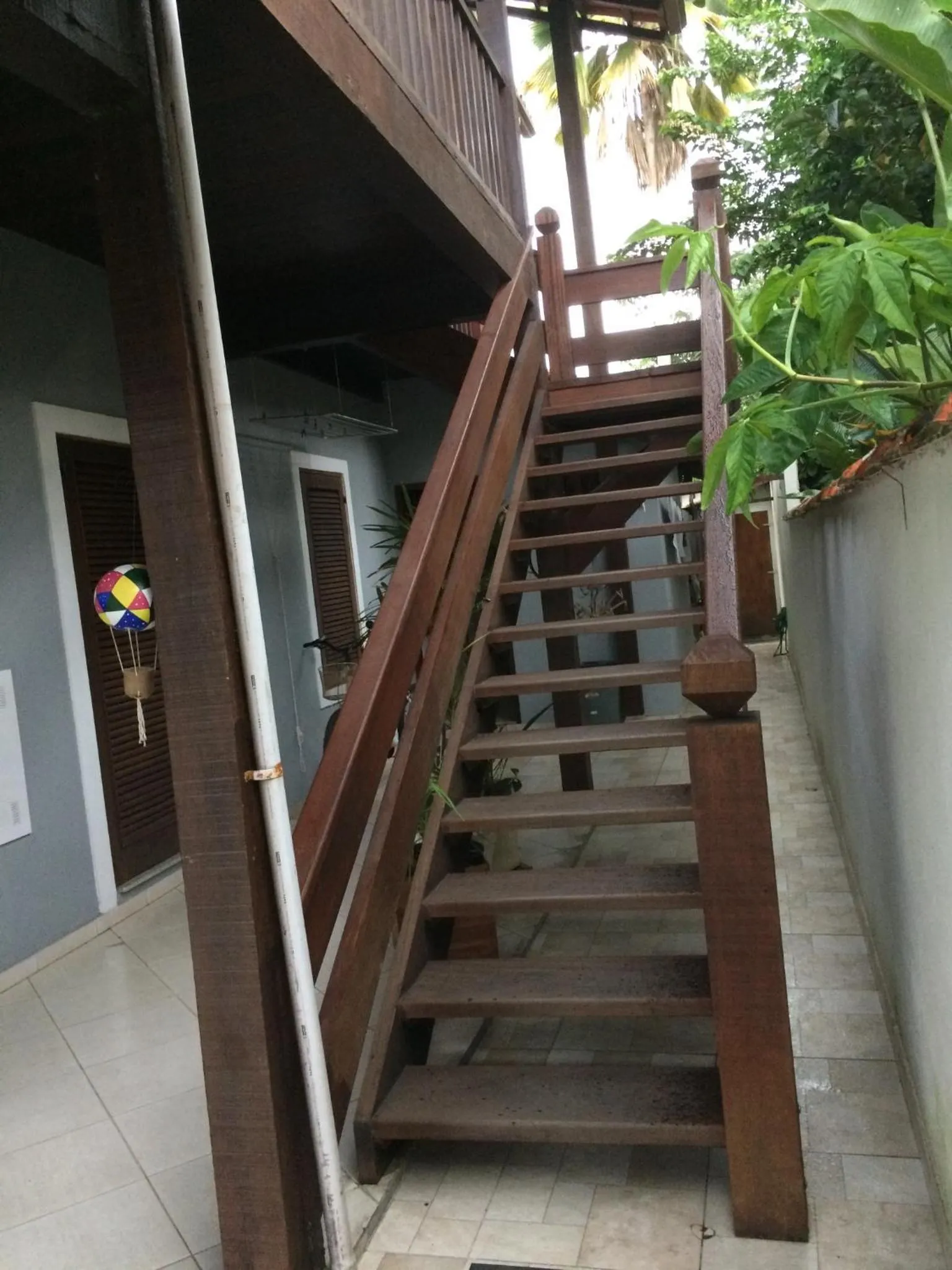Balcony/Terrace in Pousada Açai