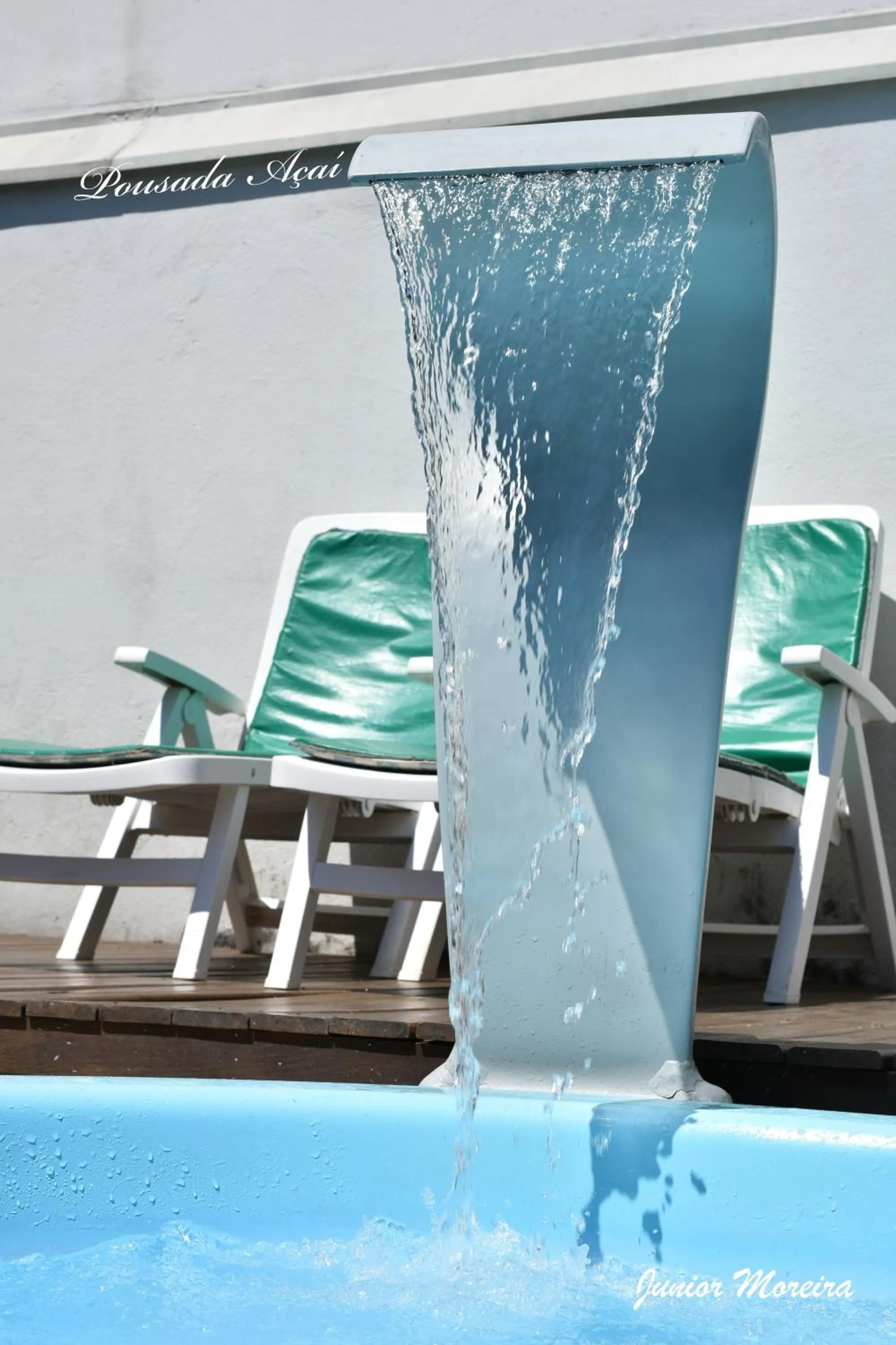 Swimming pool in Pousada Açai