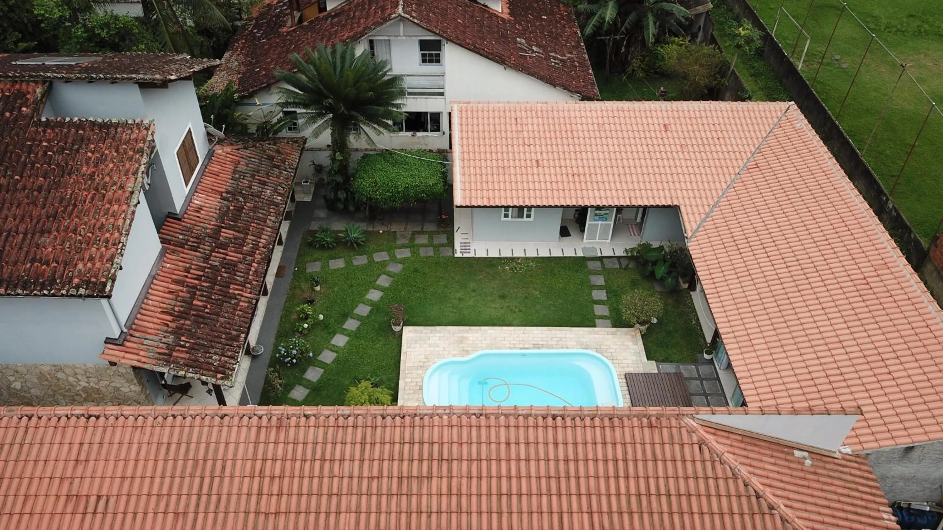 Bird's eye view in Pousada Açai