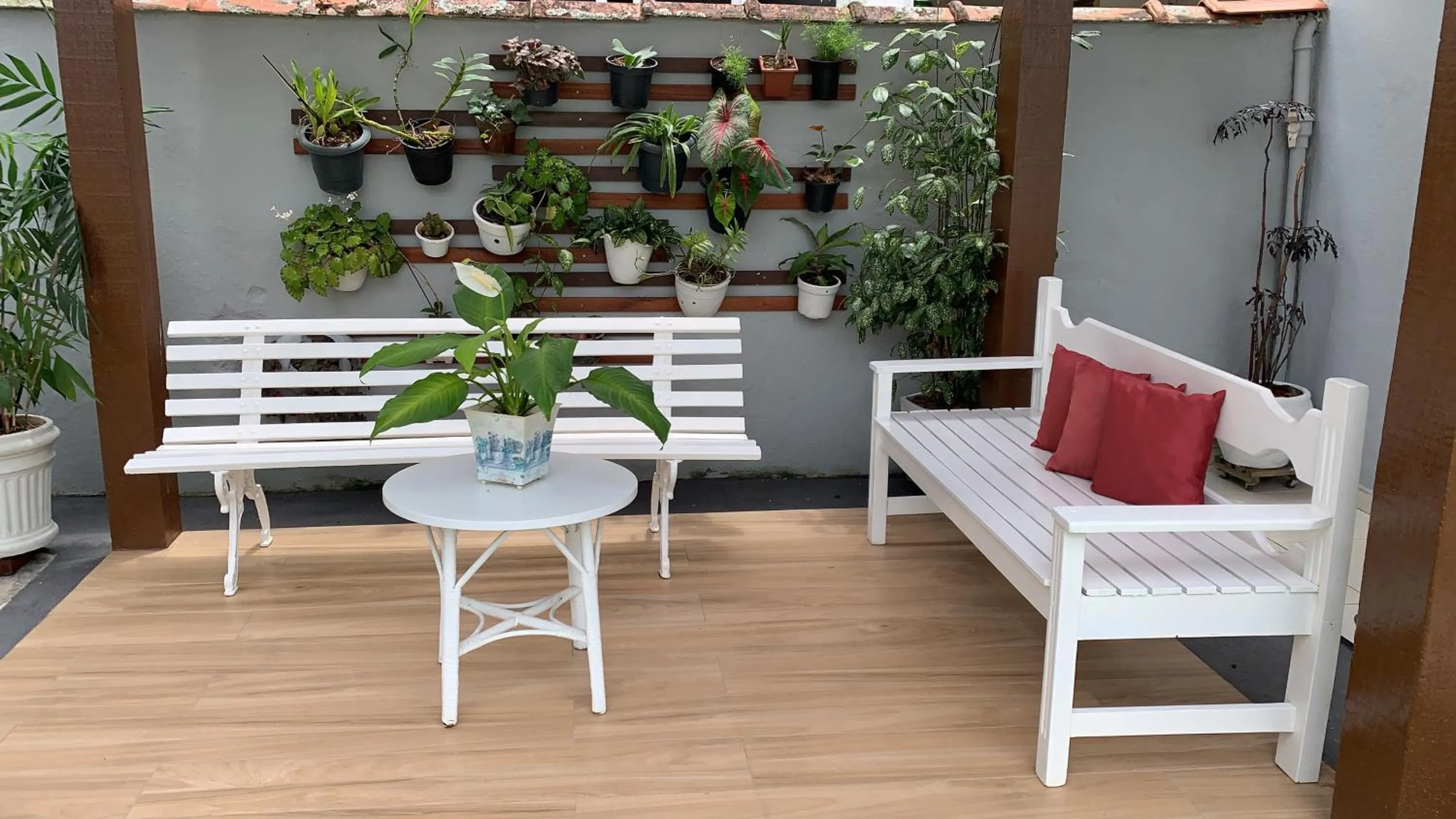 Patio in Pousada Açai