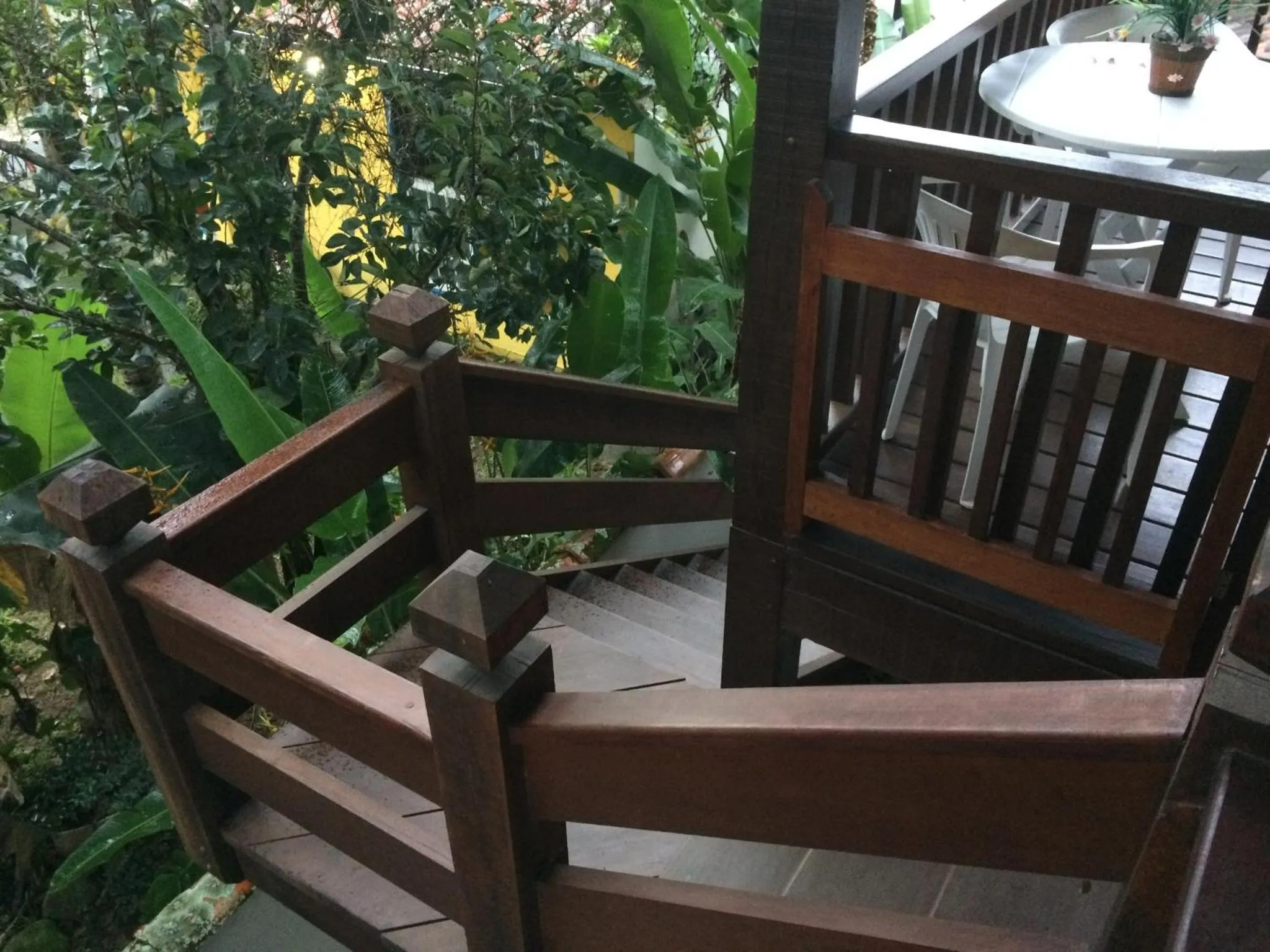 Balcony/Terrace in Pousada Açai