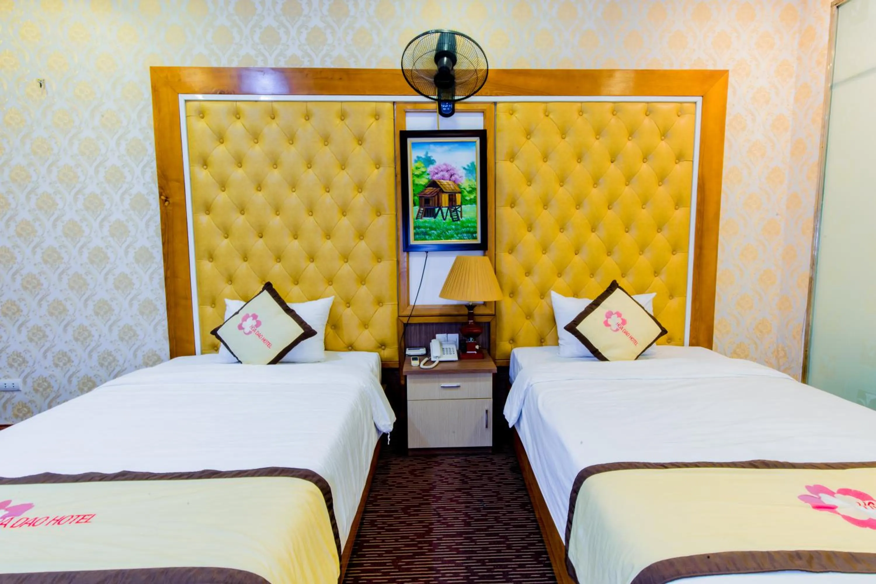 Bed in Hoa Dao Hotel