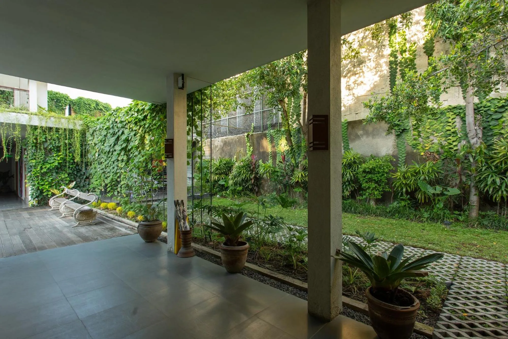 Garden in Hotel Blambangan