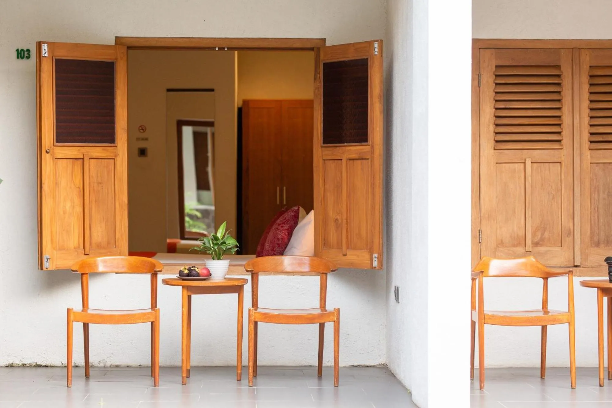 Patio in Hotel Blambangan