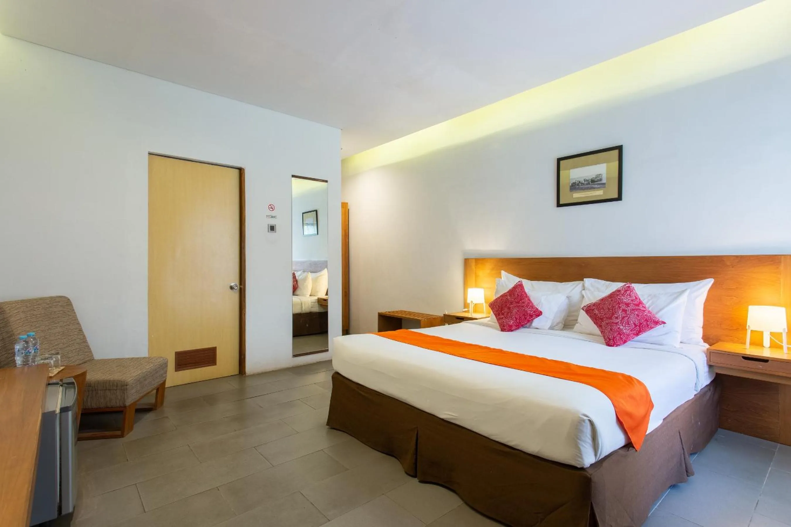 Bed in Hotel Blambangan