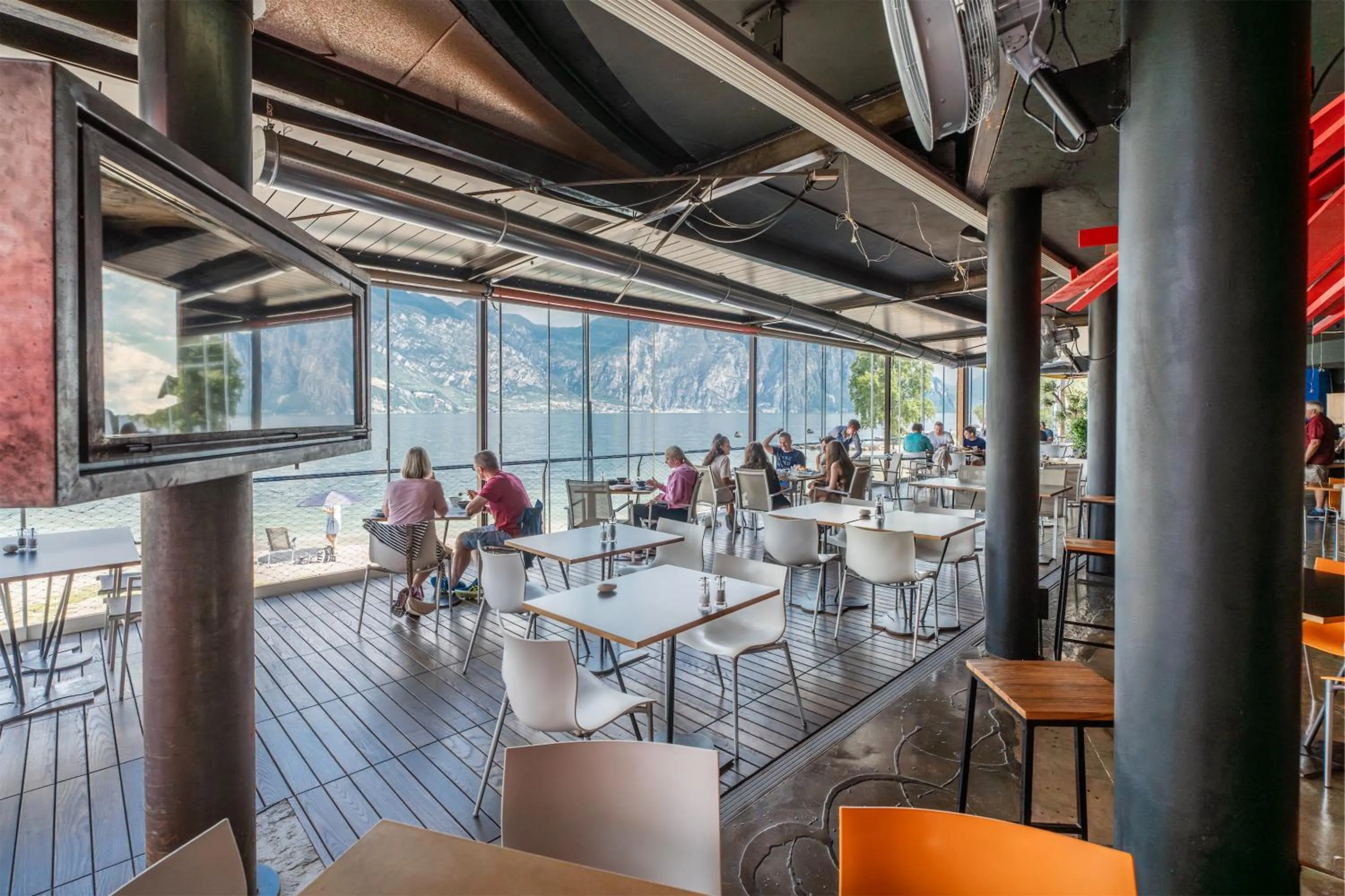 Lake view in Ambienthotel PrimaLuna 3S