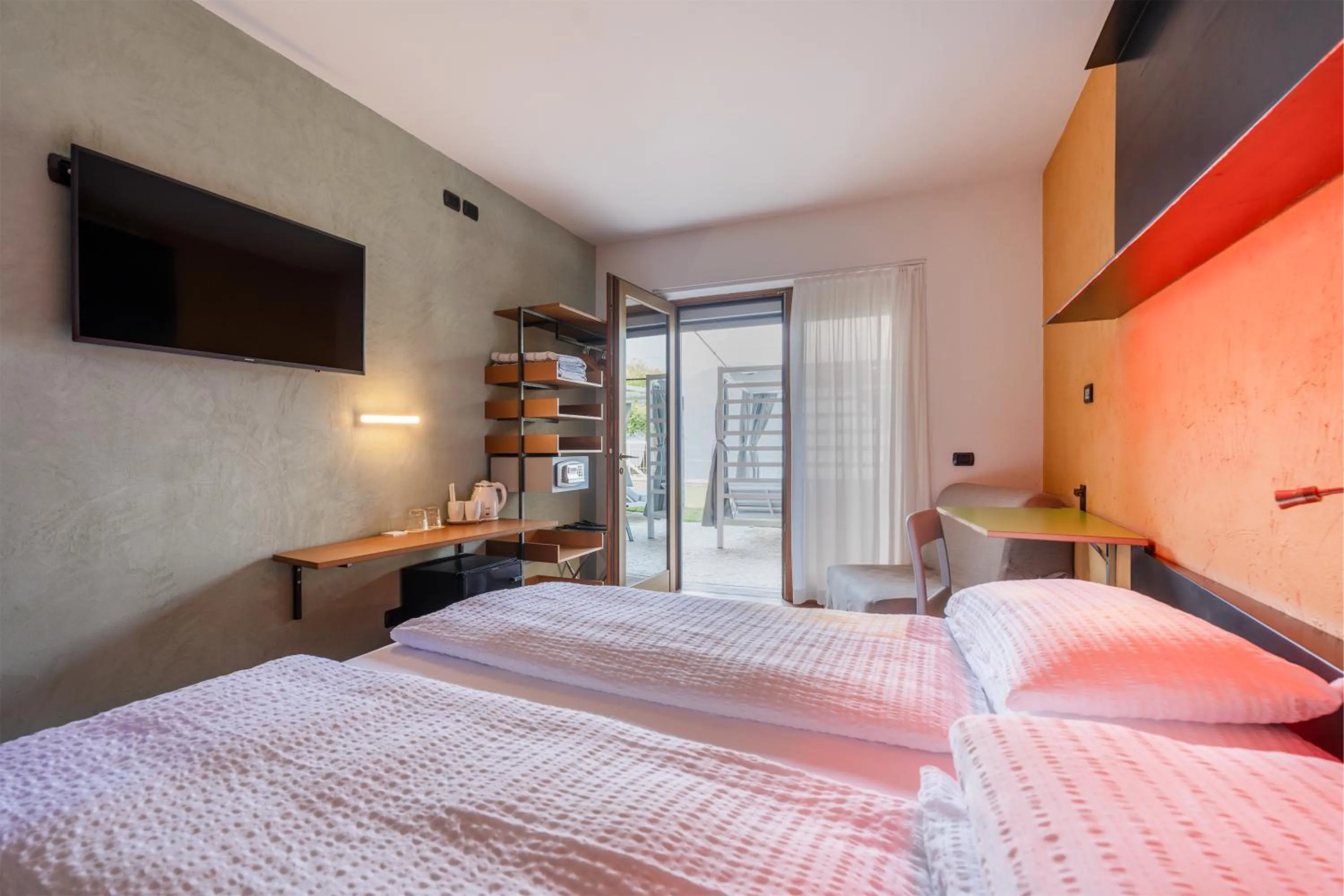 Bed in Ambienthotel PrimaLuna 3S