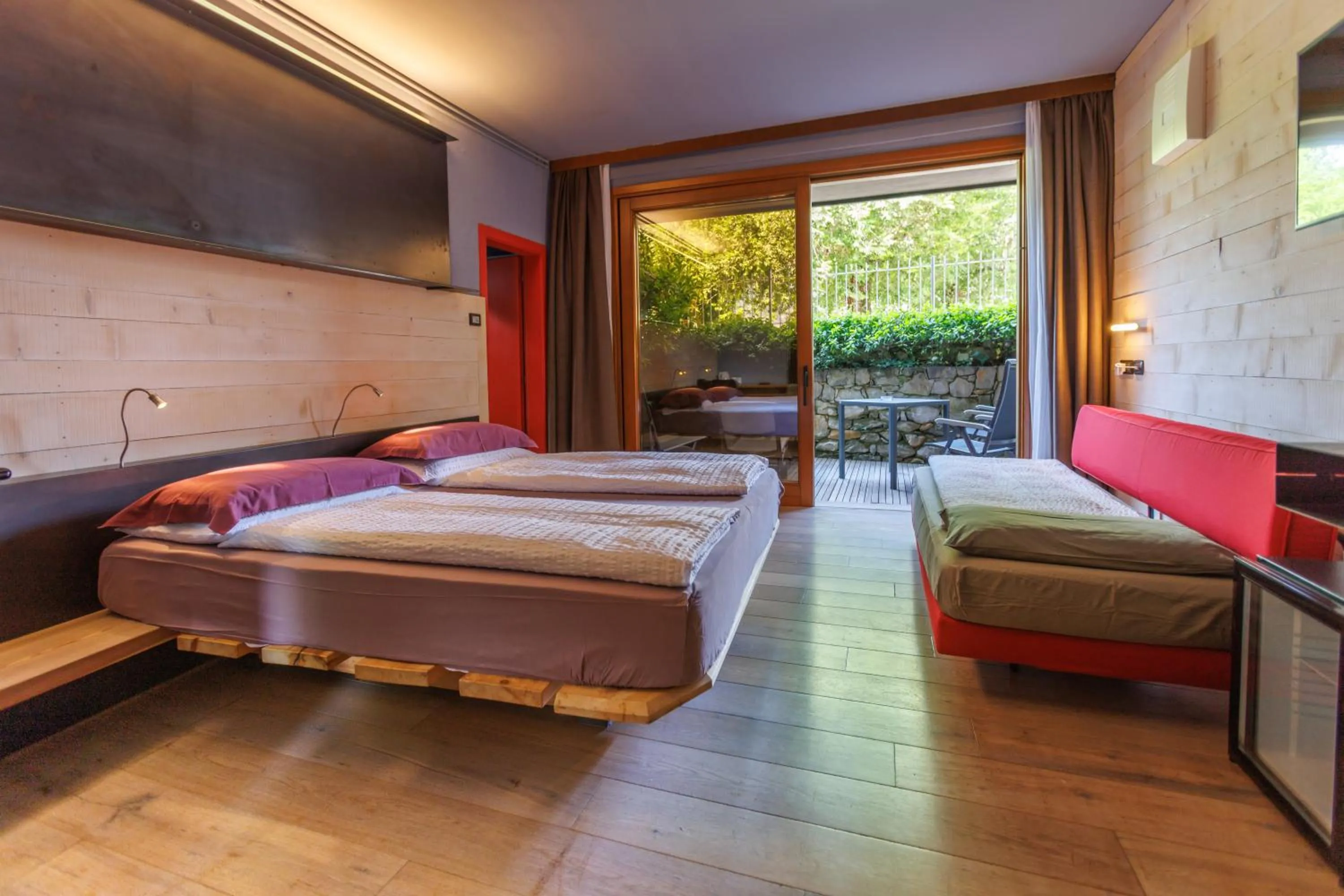 Bed in Ambienthotel PrimaLuna 3S