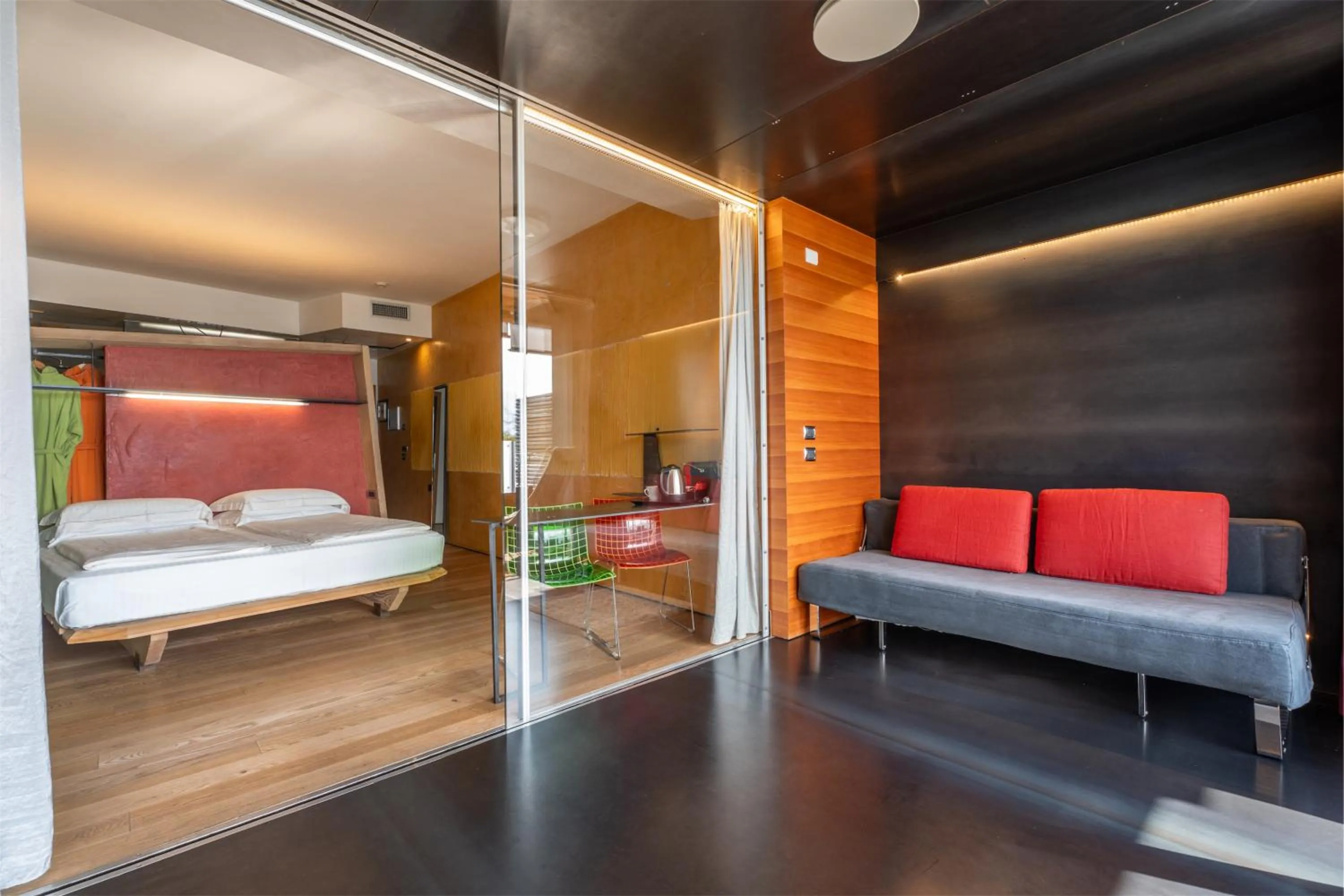 Bed in Ambienthotel PrimaLuna 3S