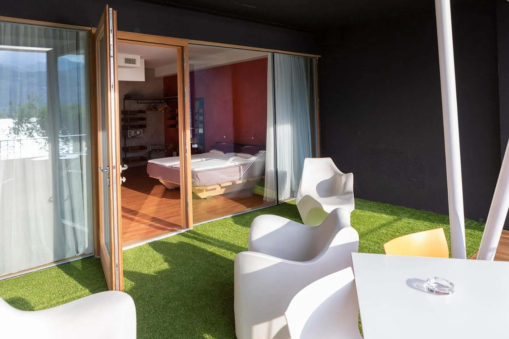 Patio in Ambienthotel PrimaLuna 3S