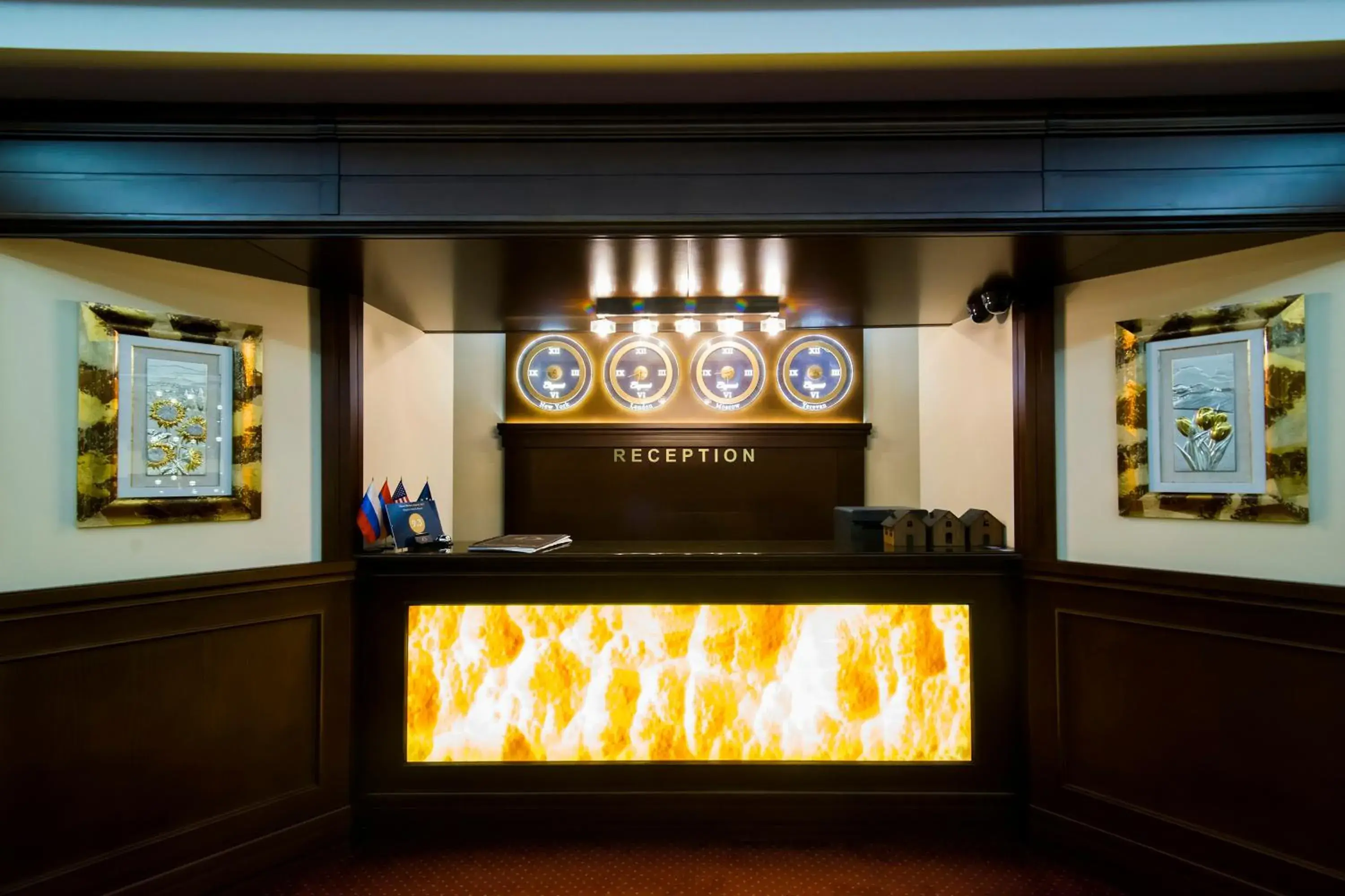 Lobby or reception in Elegant Hotel & Resort Lobby or reception in Elegant Hotel & Resort