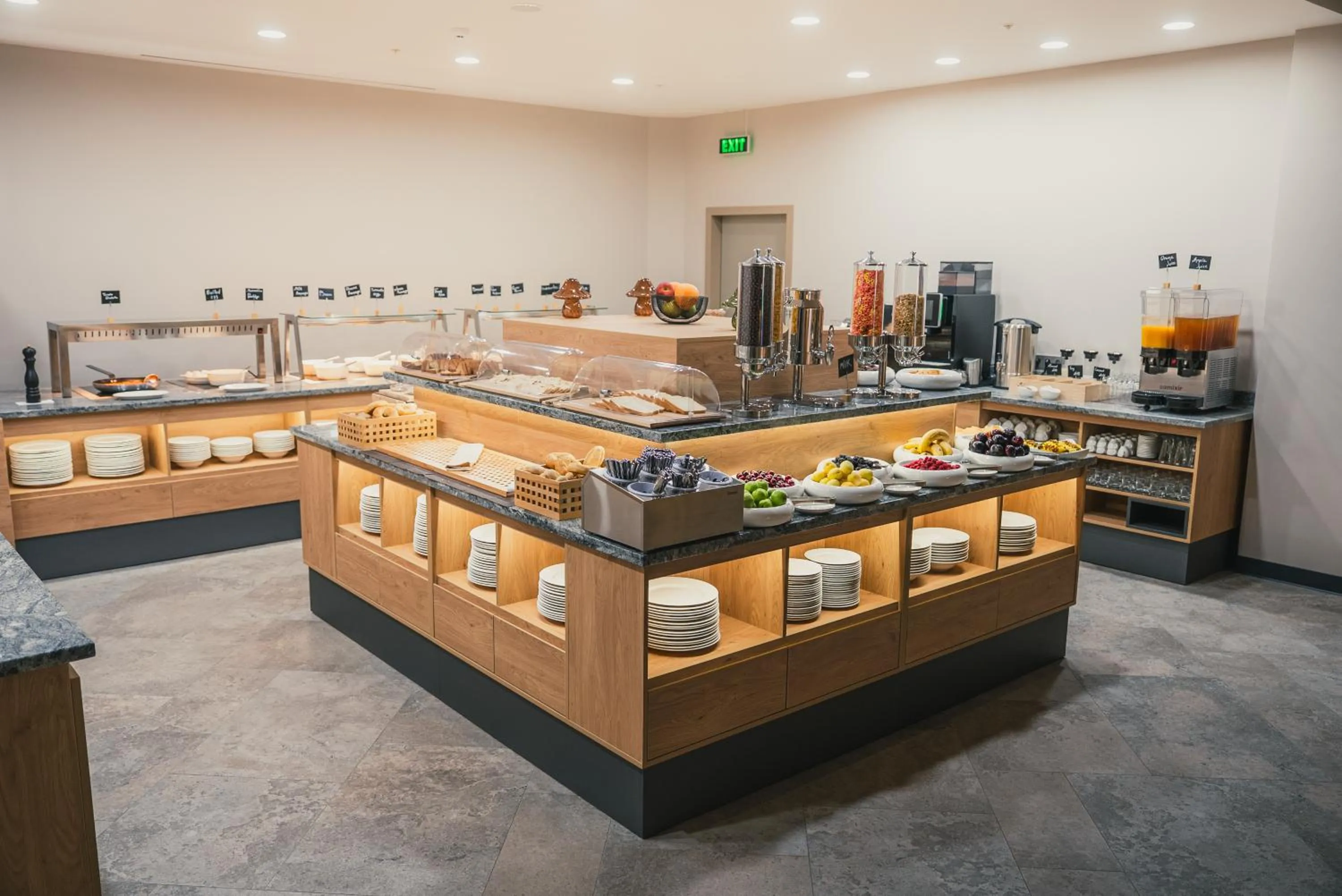 Buffet breakfast in Red Bridge Yerevan