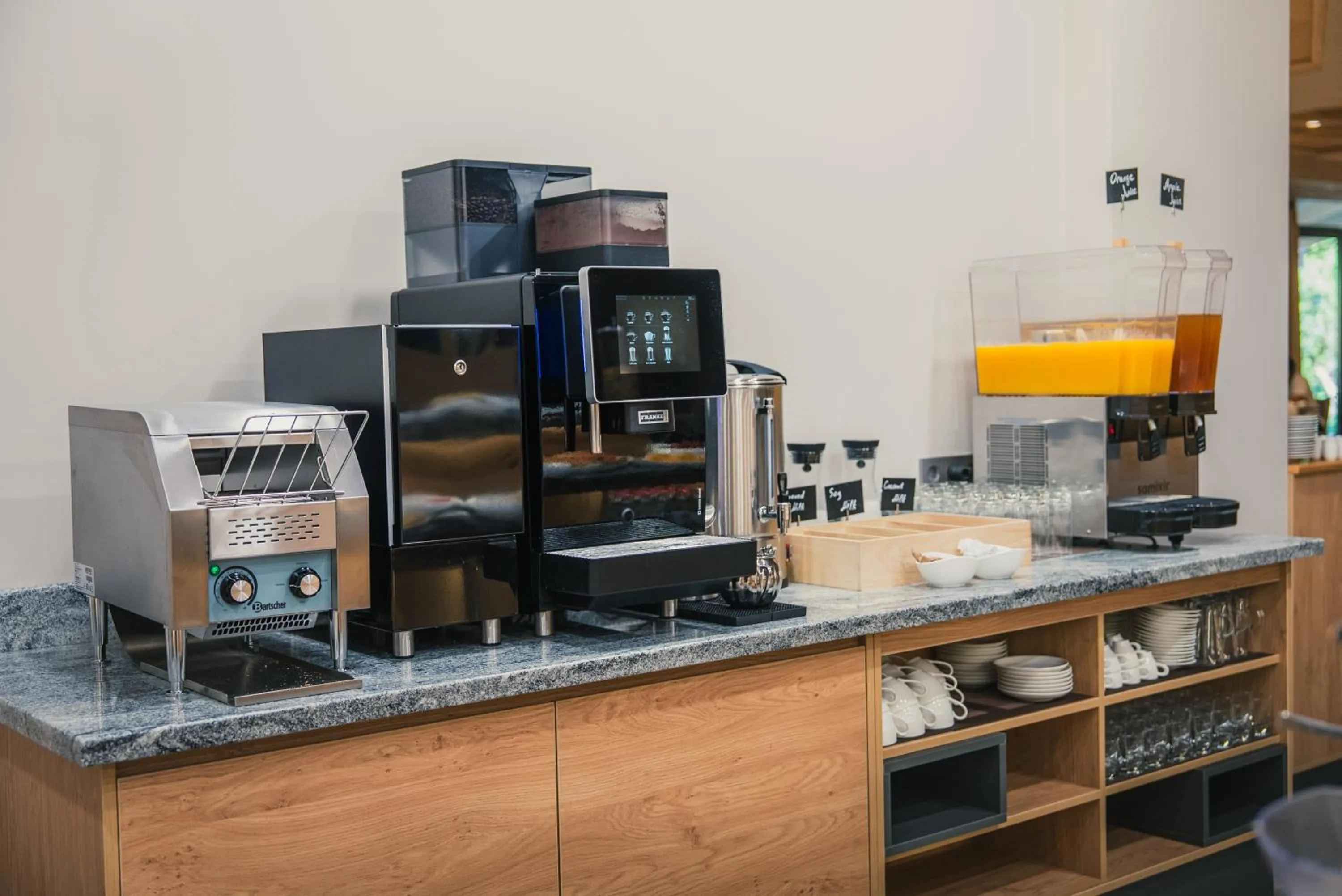 Buffet breakfast in Red Bridge Yerevan