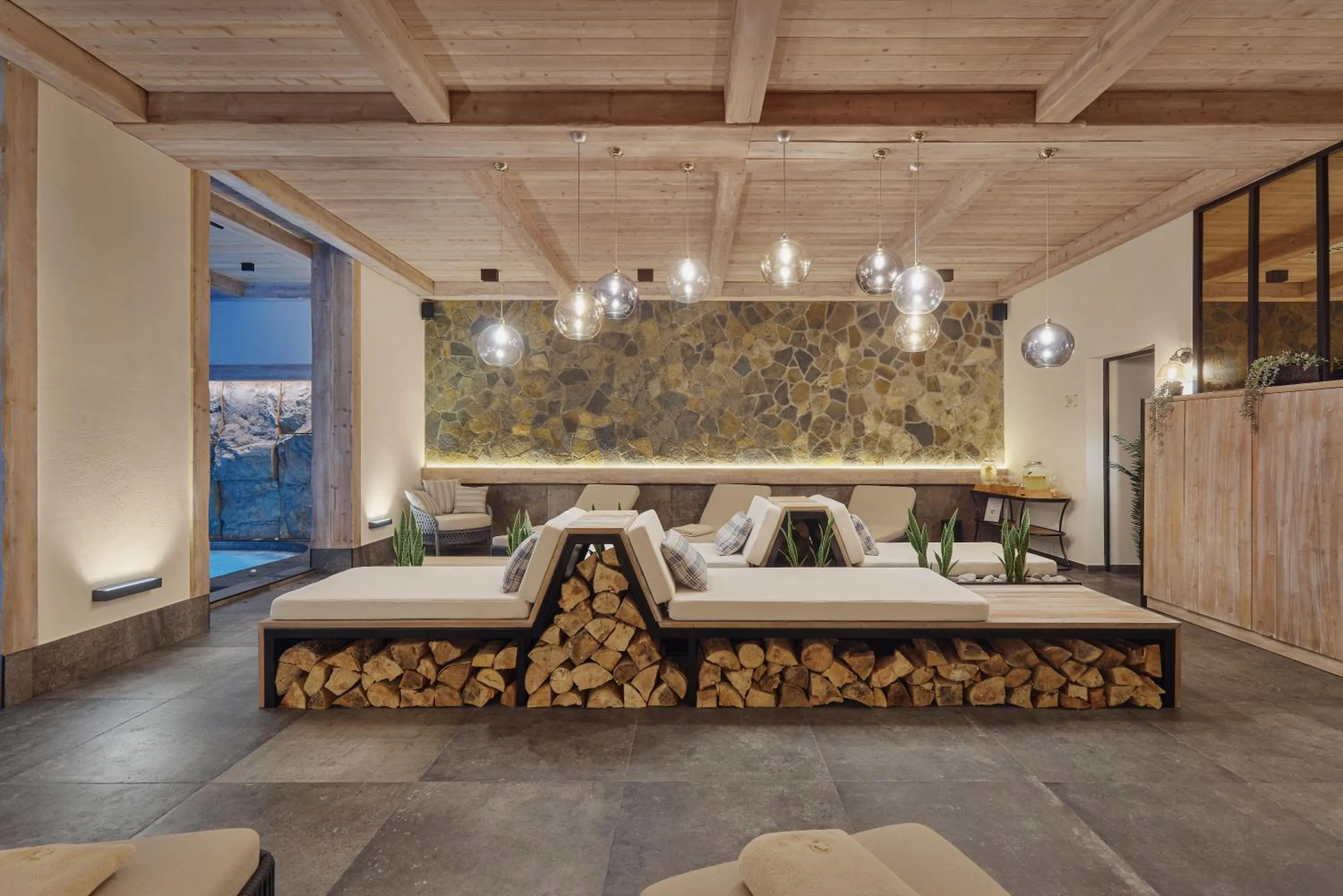 Spa and wellness centre/facilities, Bed in Wulfenia Hotel & Spa