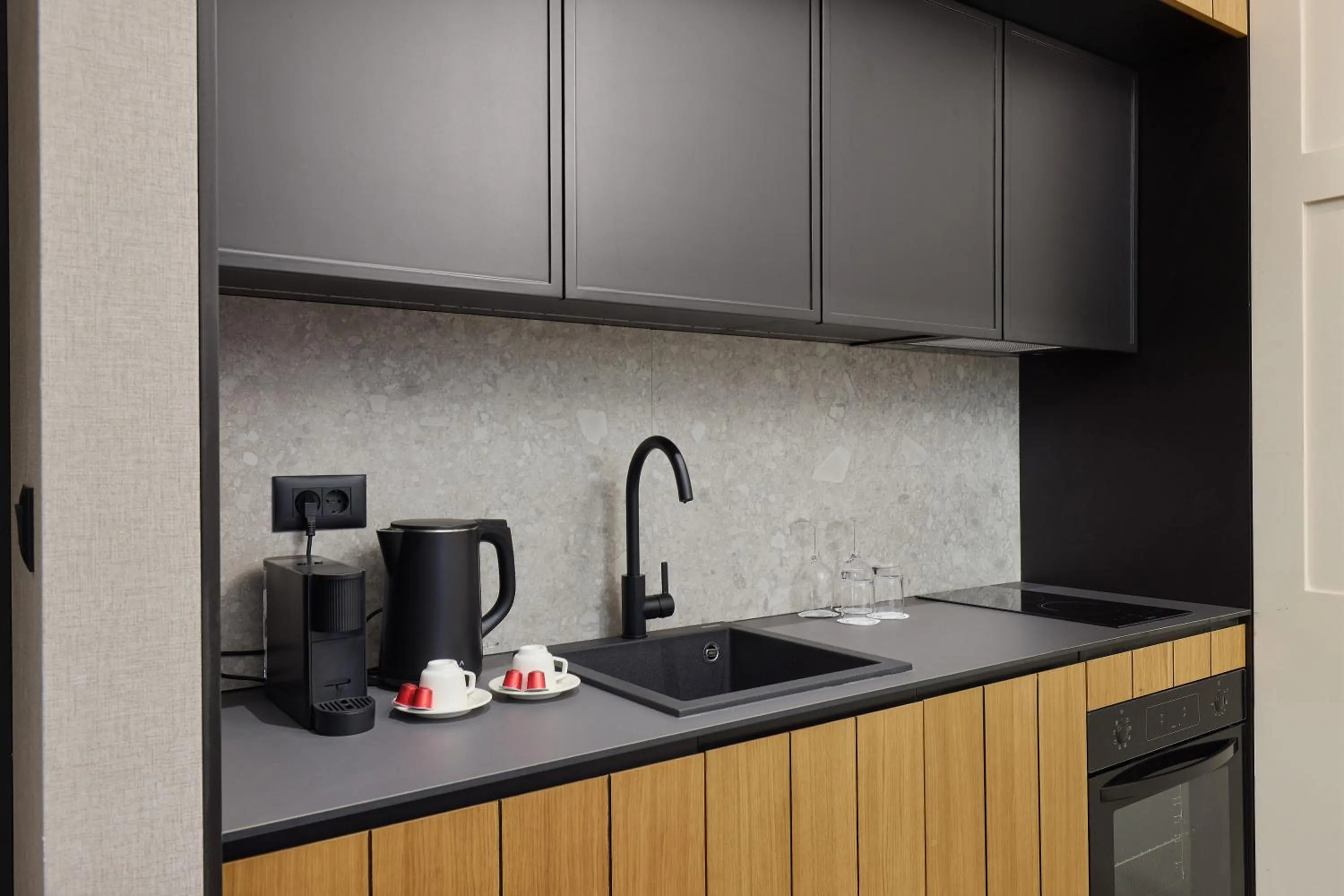 kitchen in Wulfenia Hotel & Spa