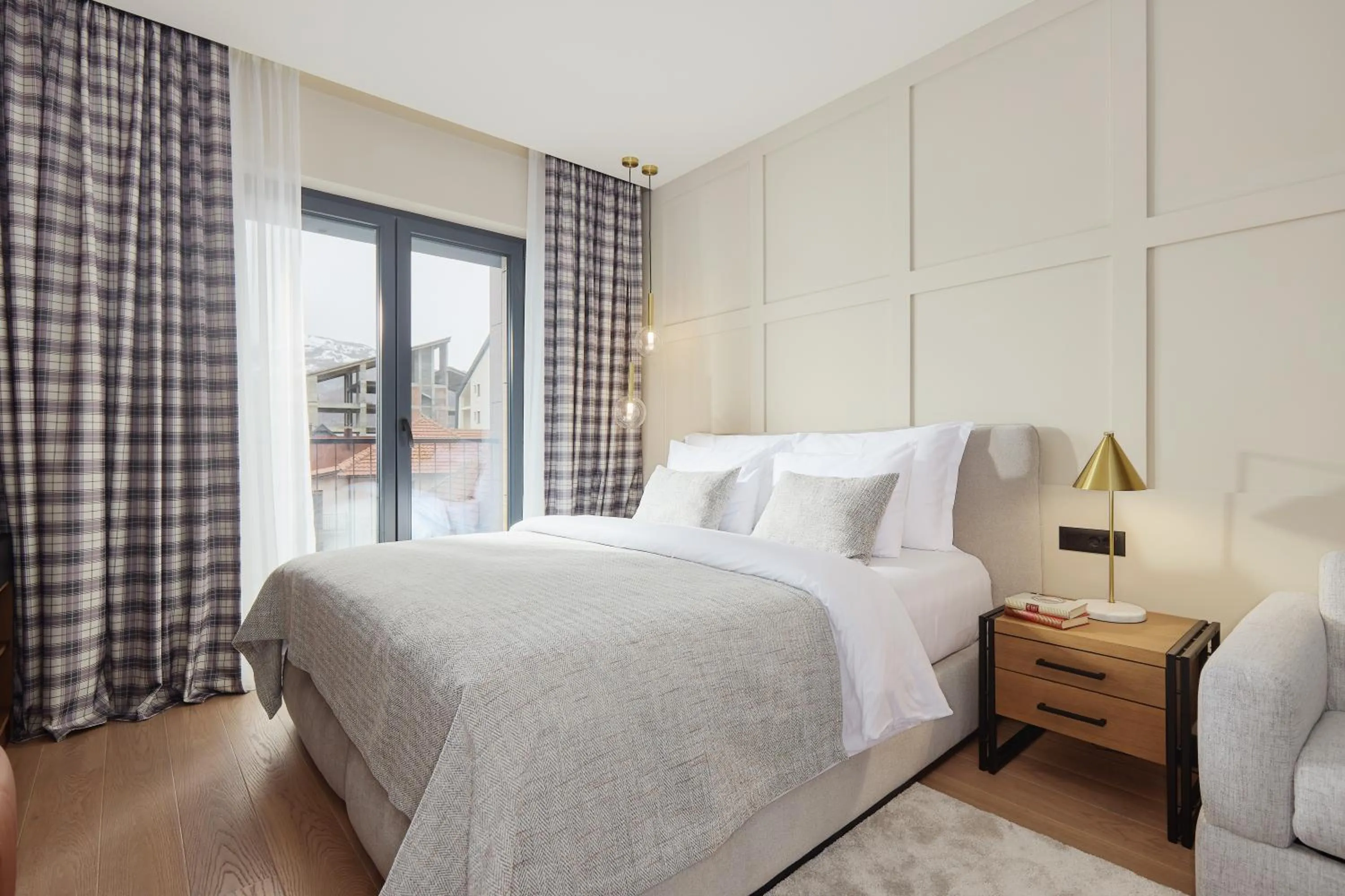 Bed in Wulfenia Hotel & Spa