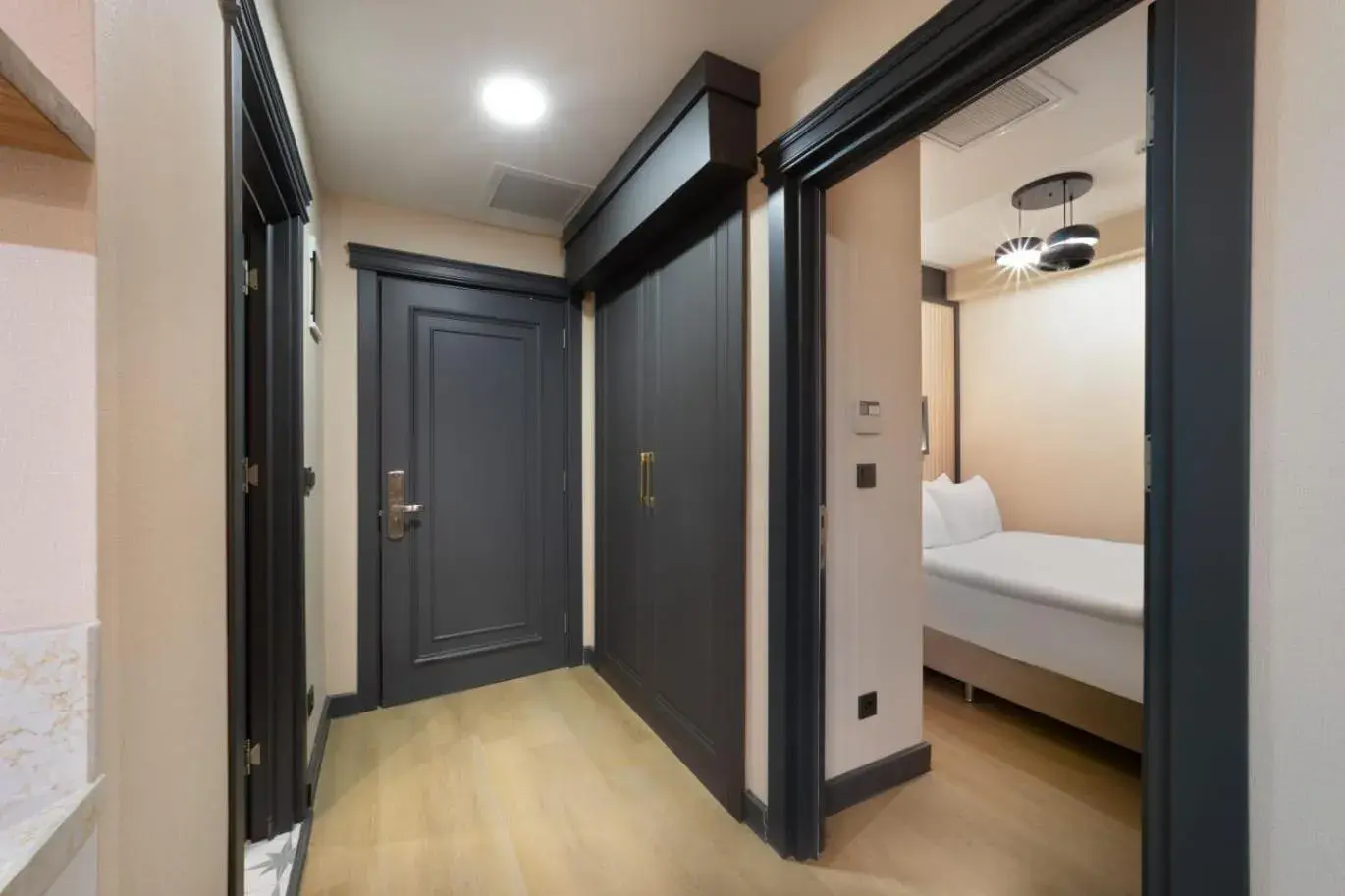 Bed in Şişli Family Time Suites Bed in Şişli Family Time Suites