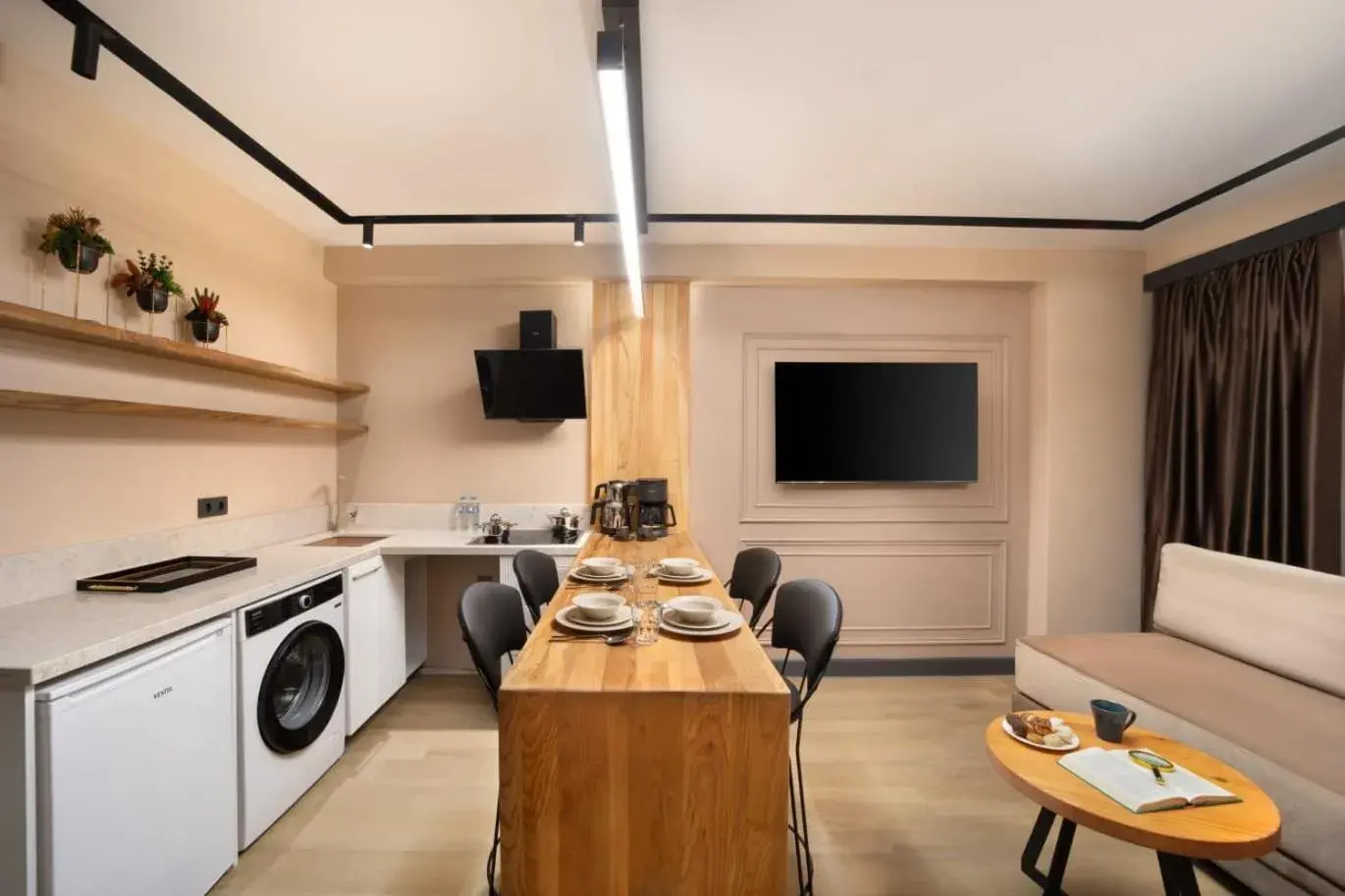 Coffee/tea facilities in Şişli Family Time Suites Coffee/tea facilities in Şişli Family Time Suites