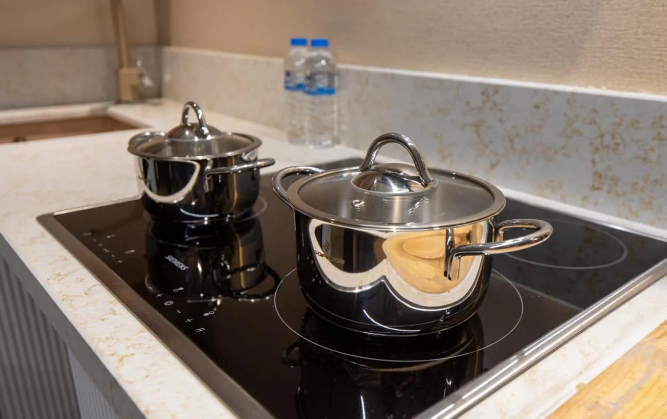 Dining area in Şişli Family Time Suites