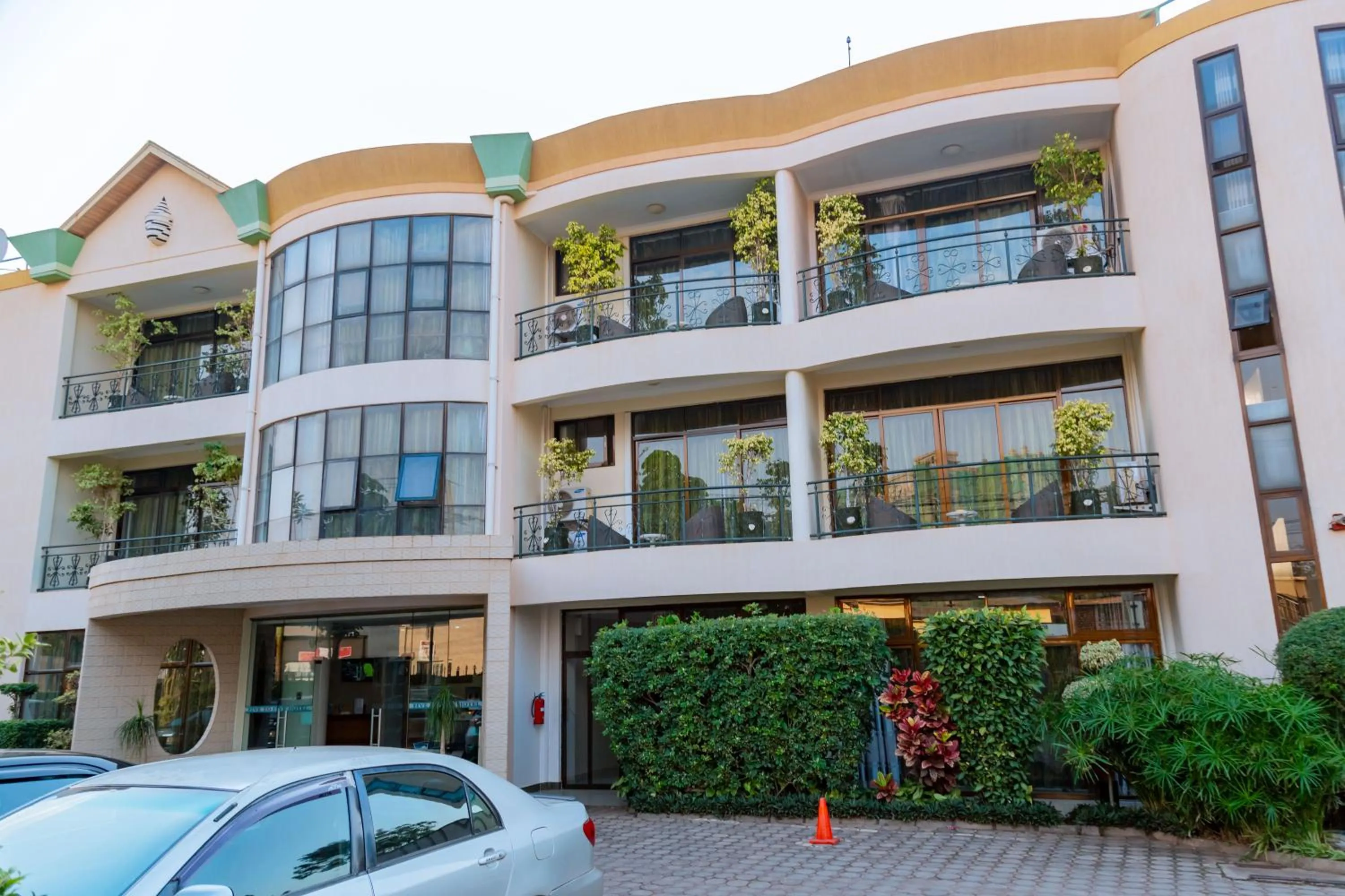 Facade/entrance in Five to Five Hotel