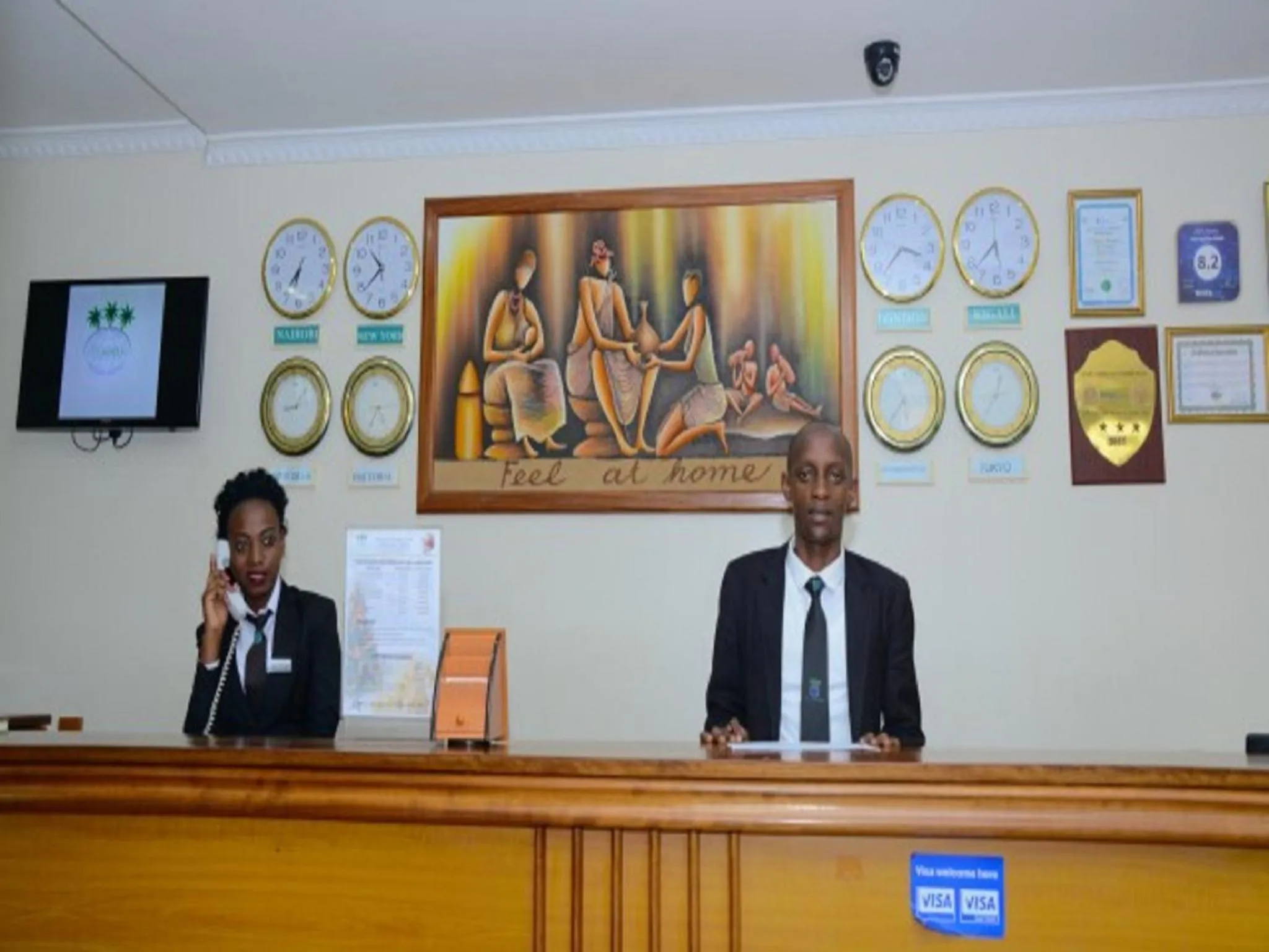 Lobby or reception in Five to Five Hotel