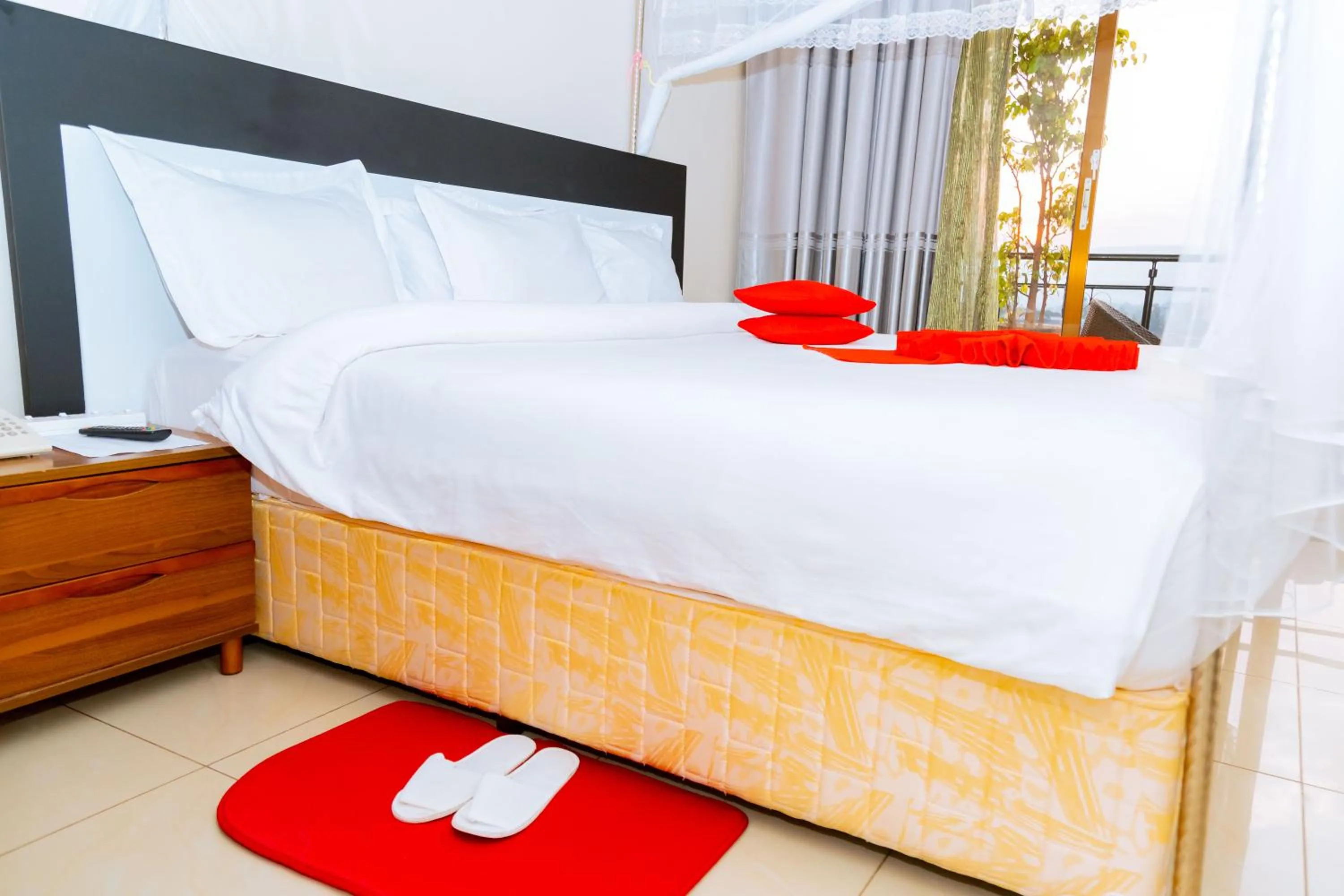 Bed in Five to Five Hotel