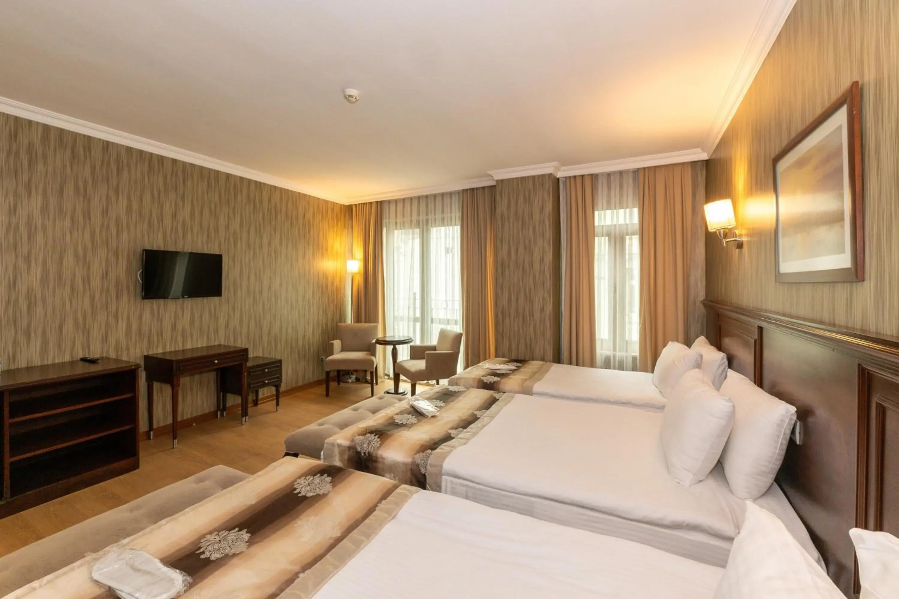 Bed in Crestium Taksim Prive & Spa Bed in Crestium Taksim Prive & Spa