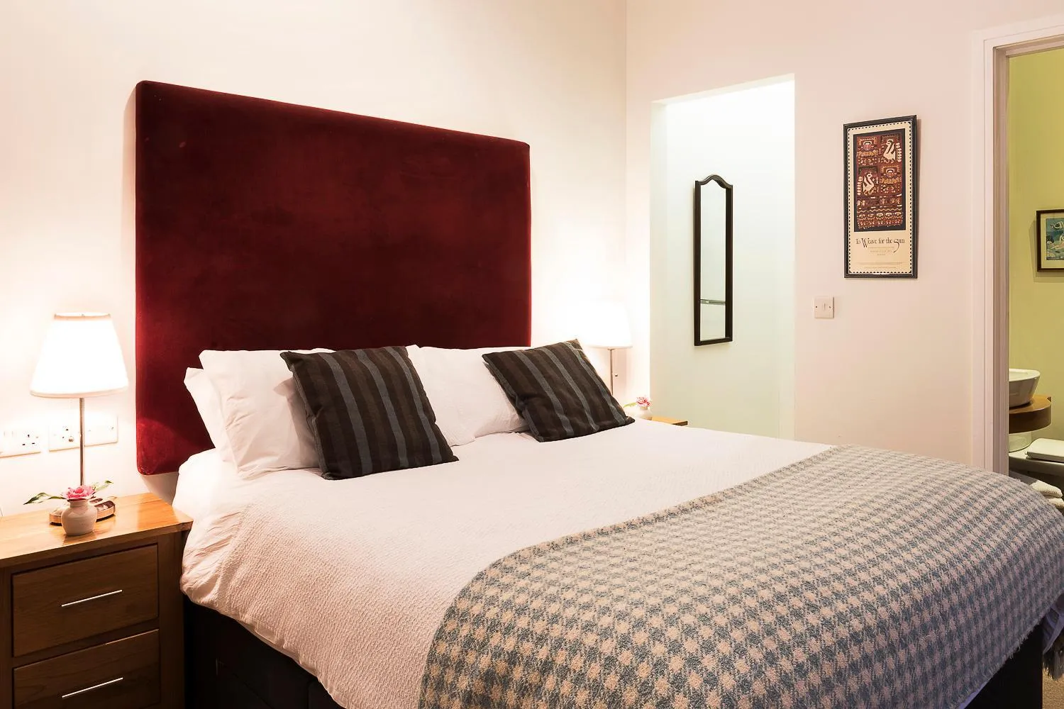 Bed in Cherryhill Lodge