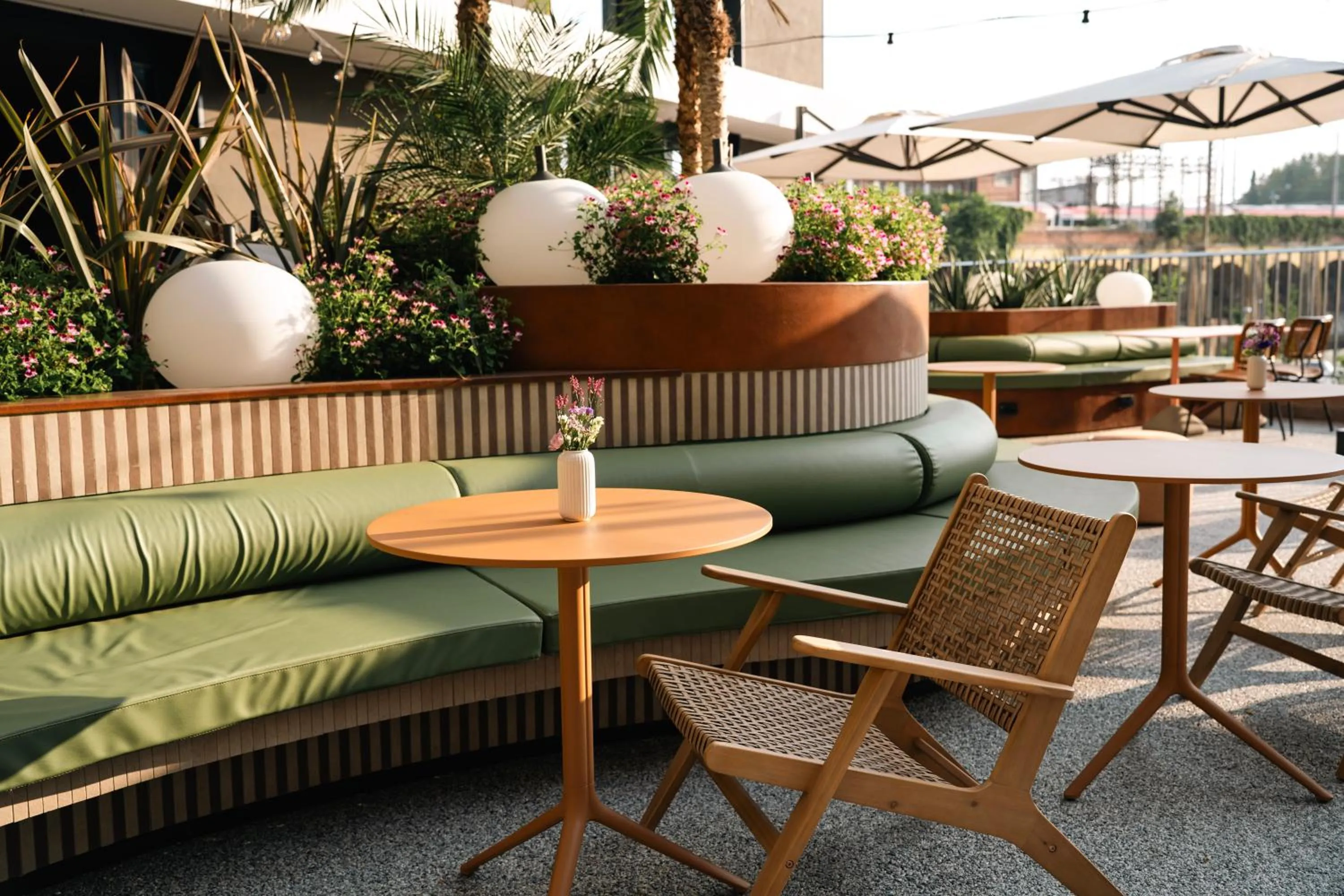 Balcony/Terrace in The Social Hub Rome