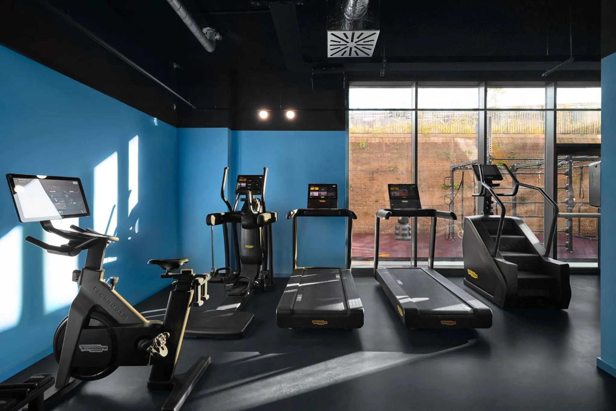 Fitness centre/facilities in The Social Hub Rome