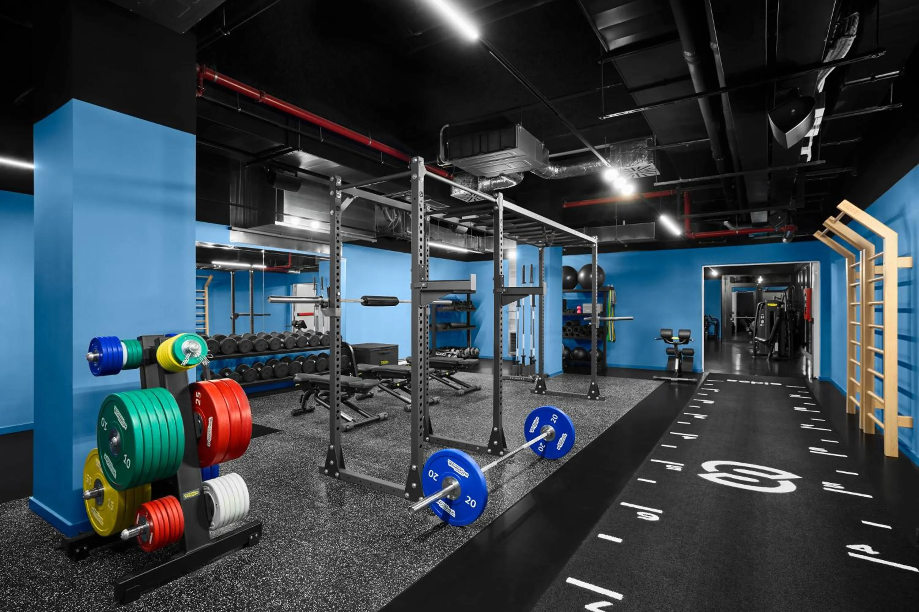 Fitness centre/facilities in The Social Hub Rome