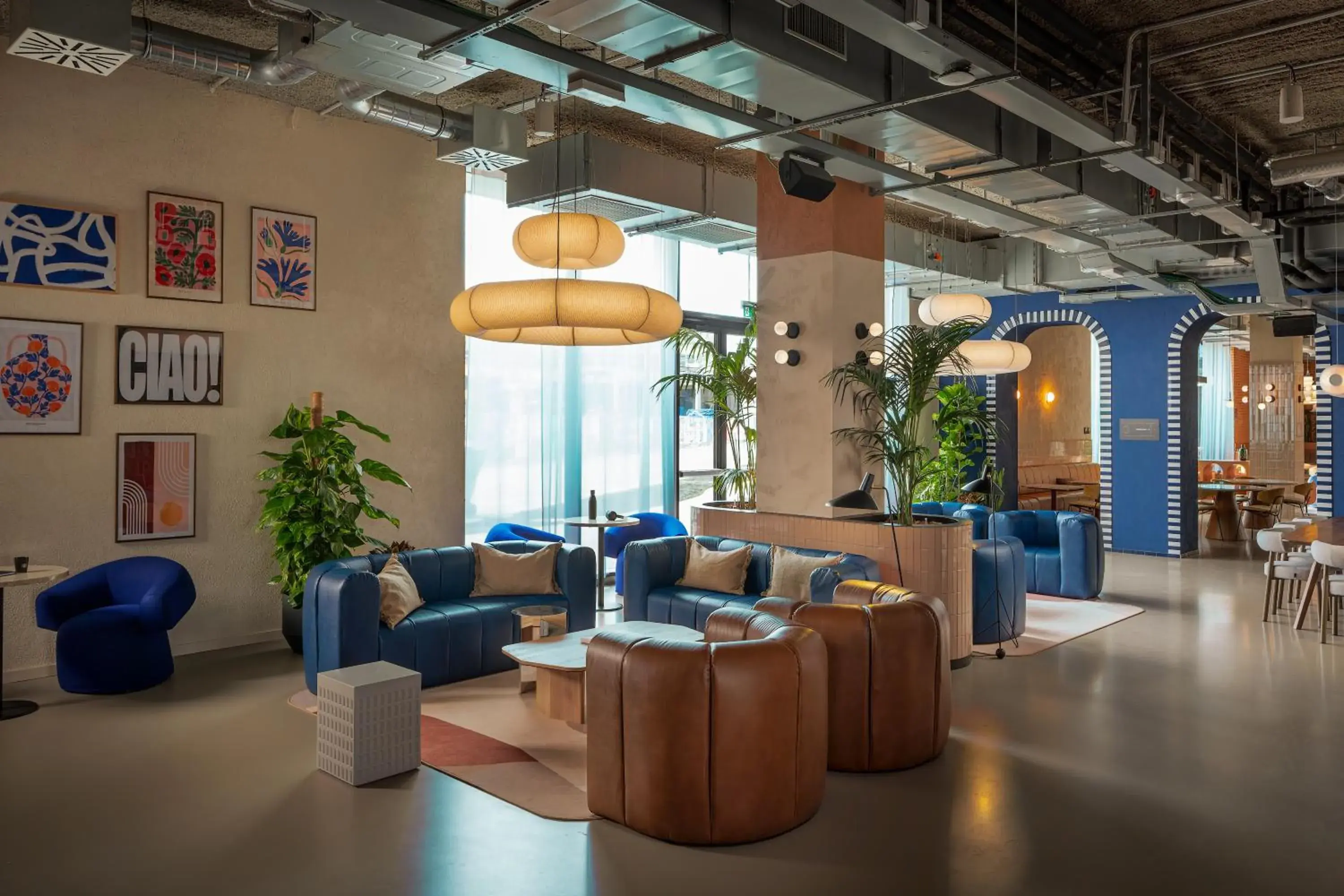 Lobby or reception in The Social Hub Rome Lobby or reception in The Social Hub Rome