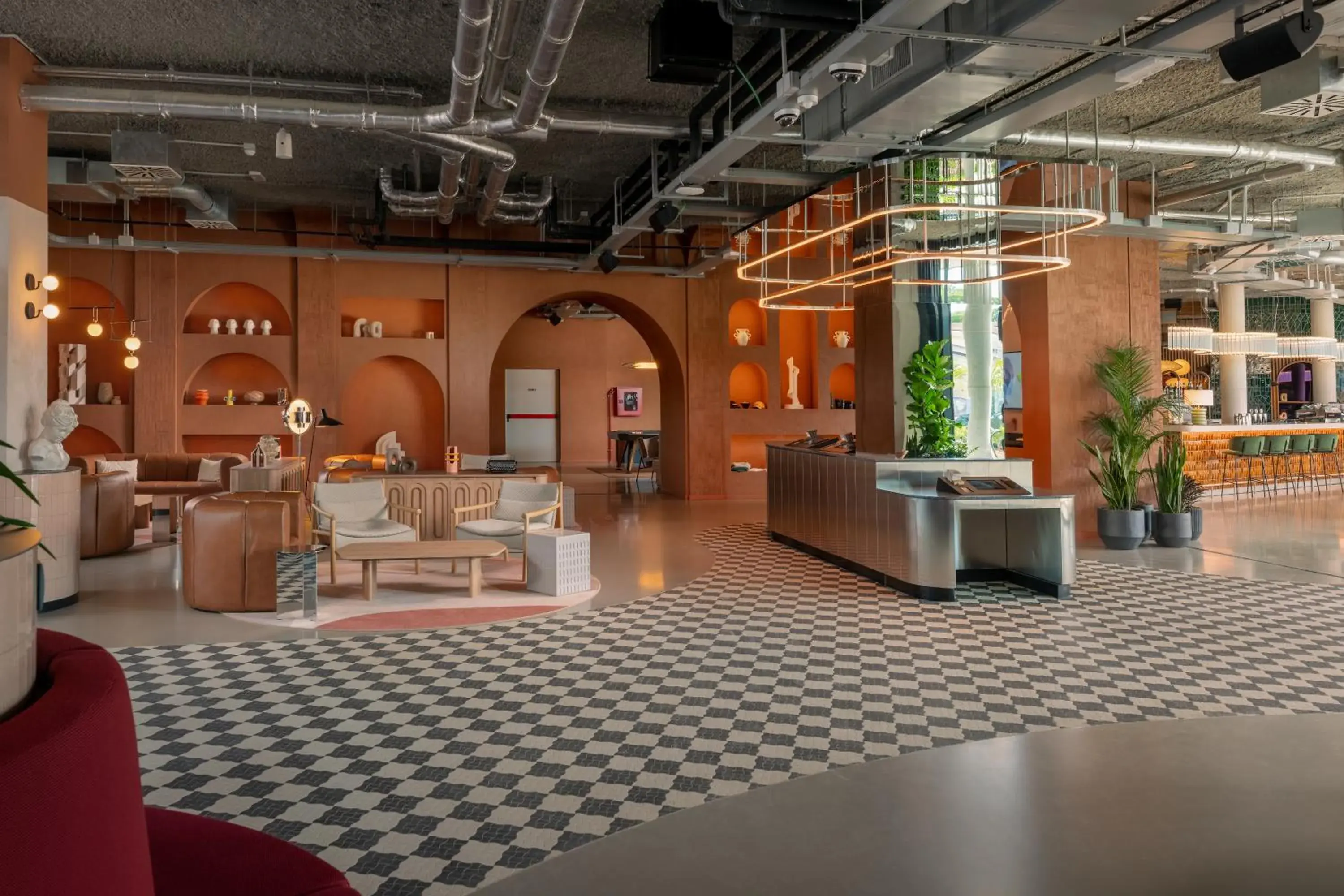 Lobby or reception in The Social Hub Rome Lobby or reception in The Social Hub Rome