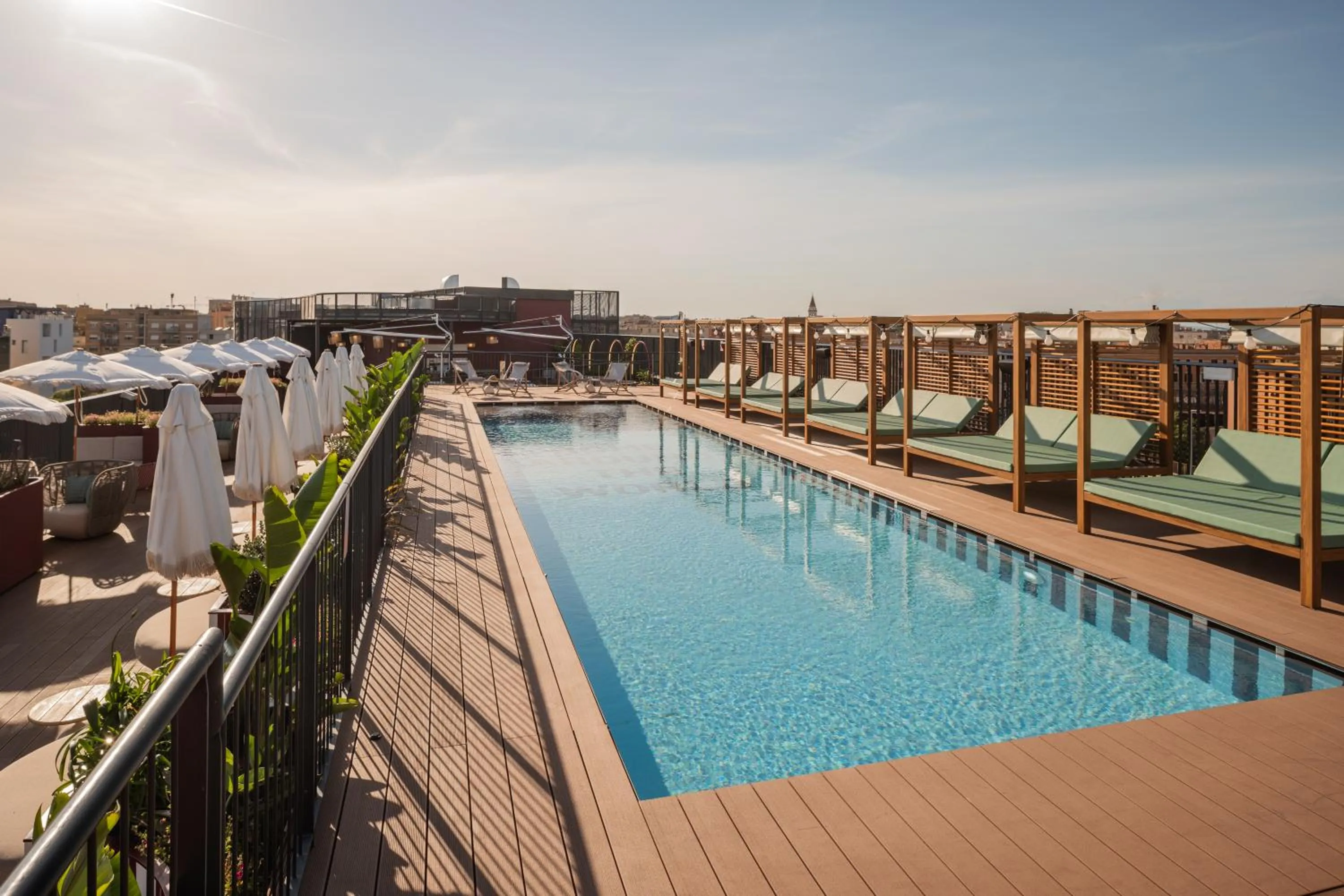 Swimming pool in The Social Hub Rome